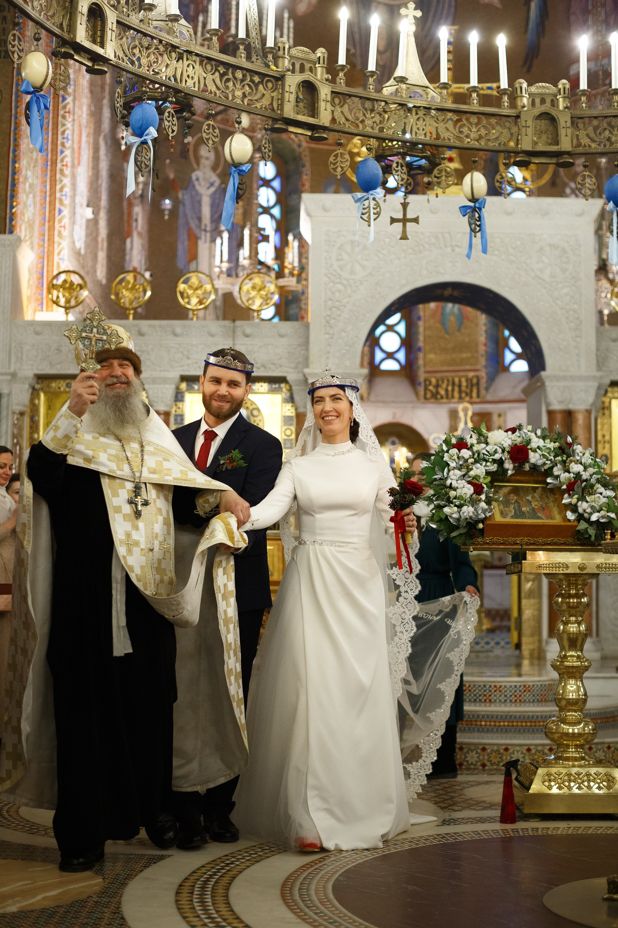 Венчание в храме Покрова Пресвятой Богородицы в Ясенево