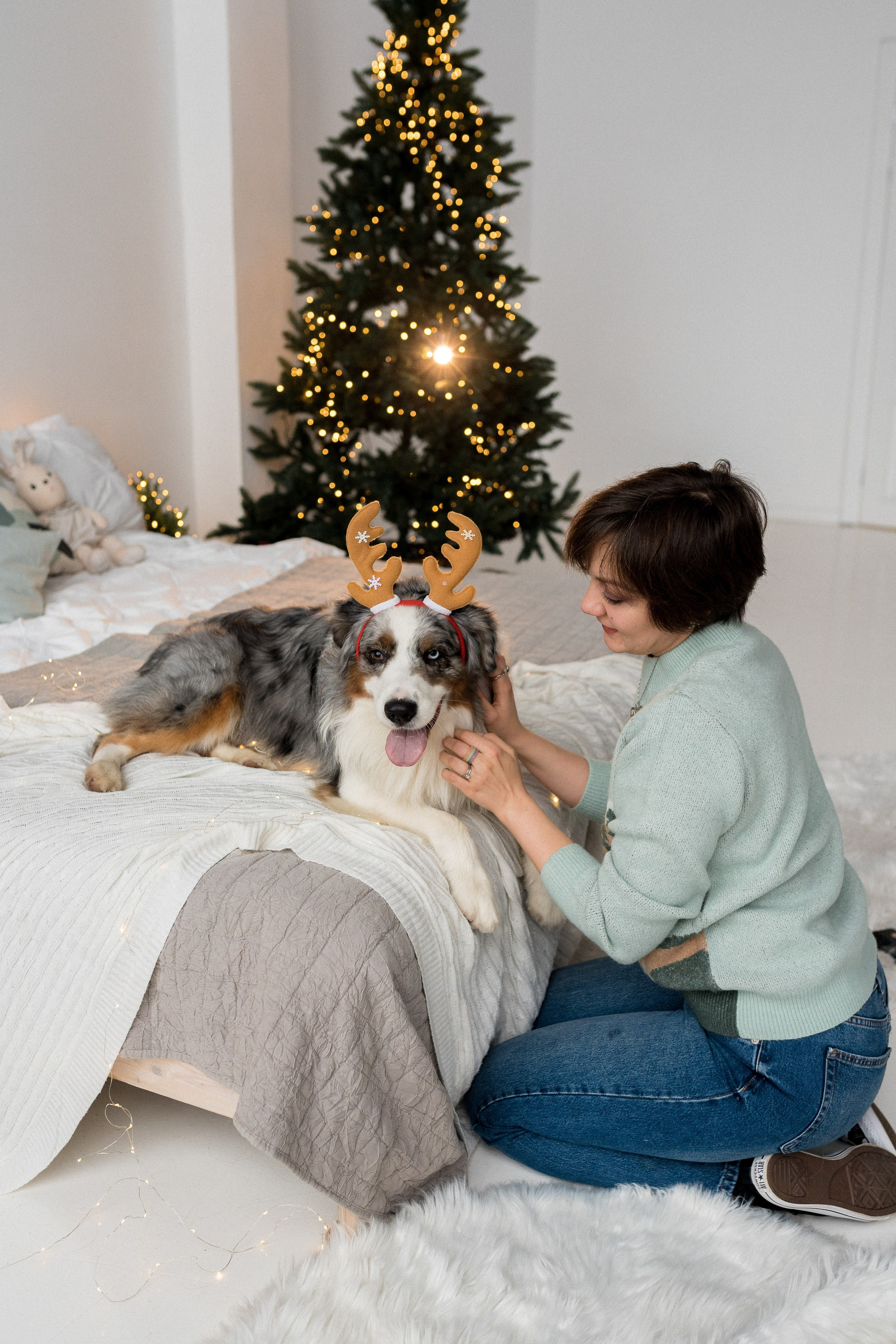 Новогоднее студия. Свадебный фотограф в Москве Анна Полушина