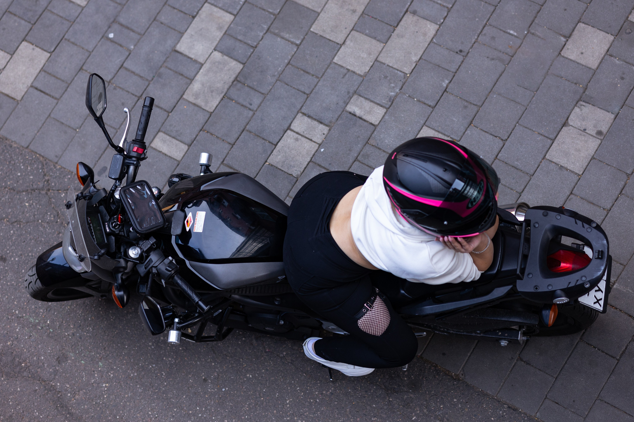 Фотосессии на мото. Фотограф Ольга Гирусова «Пантерочка» Москва