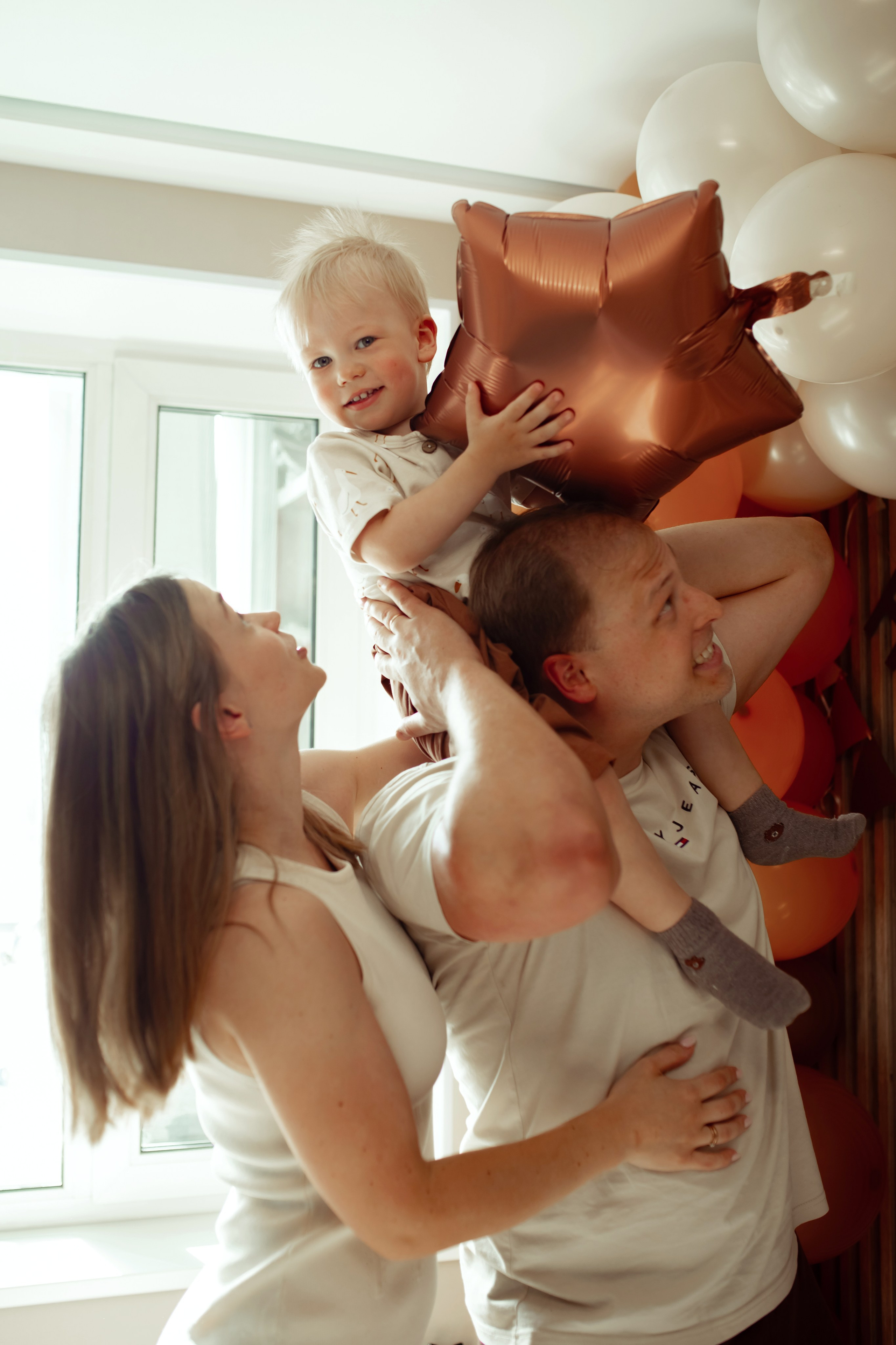 День рождение Арсения+домашняя съемка. Семейный и детский фотограф в Москве Дорогова Екатерина