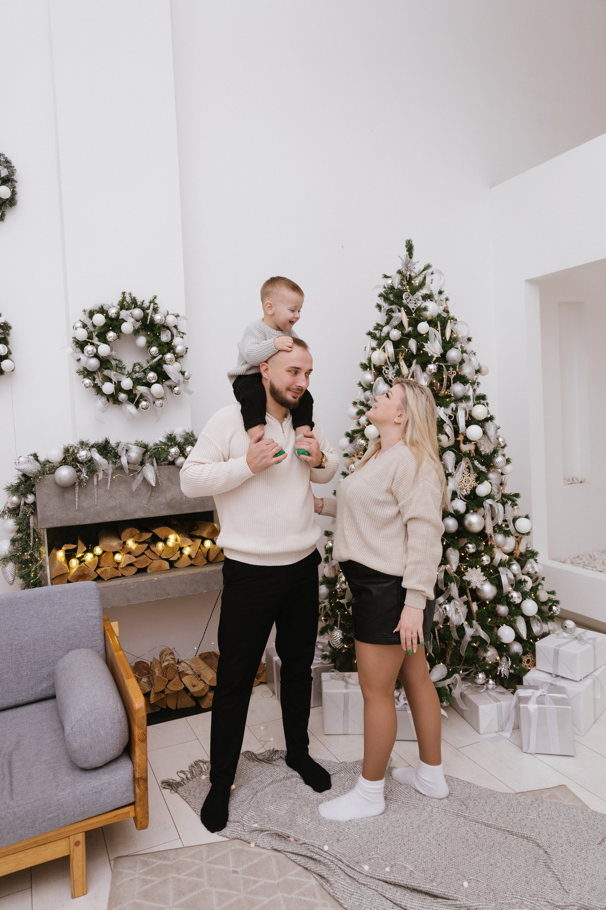 Екатерина, Алексей и Миша. Фотограф Дарья Смирнова