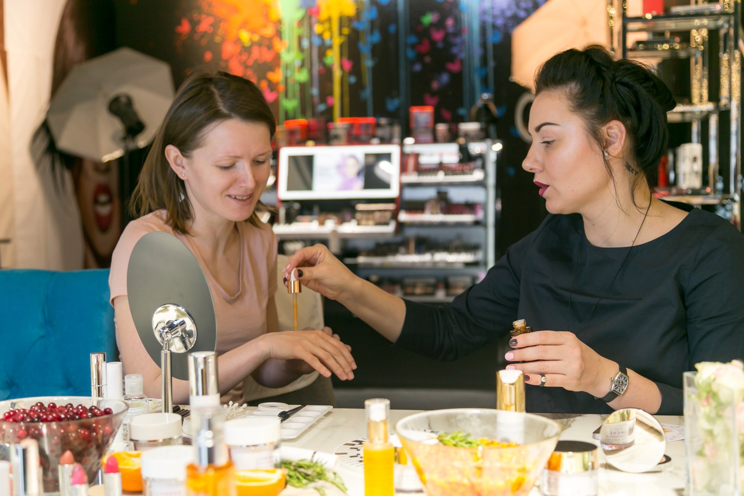 Lumene_Клиентский день Санкт-Петербург, праздник красоты Lumene!. Свадебный и Репортажный фотограф в Санкт-Петербурге