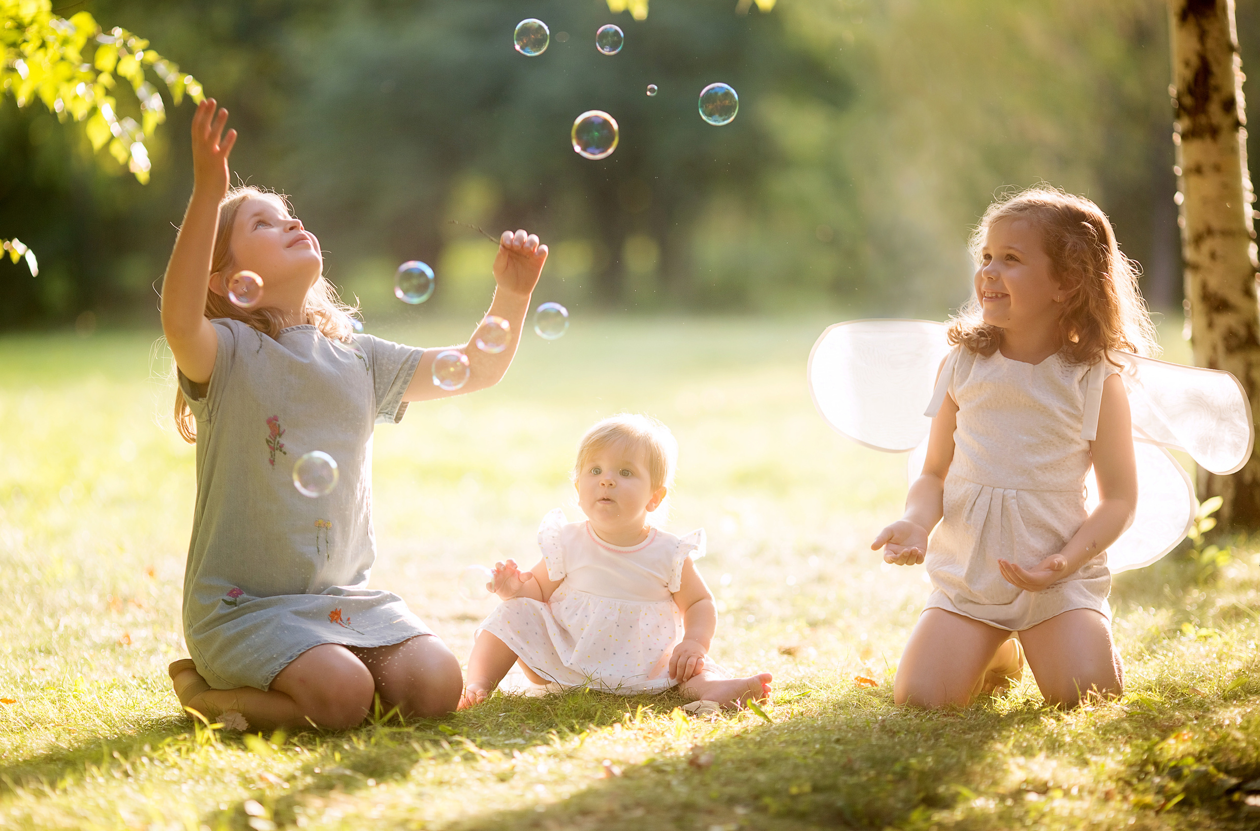 4 фотосессии одной семьи. Зима, весна, лето и осень. צלם ואמן ילדים ומשפחה