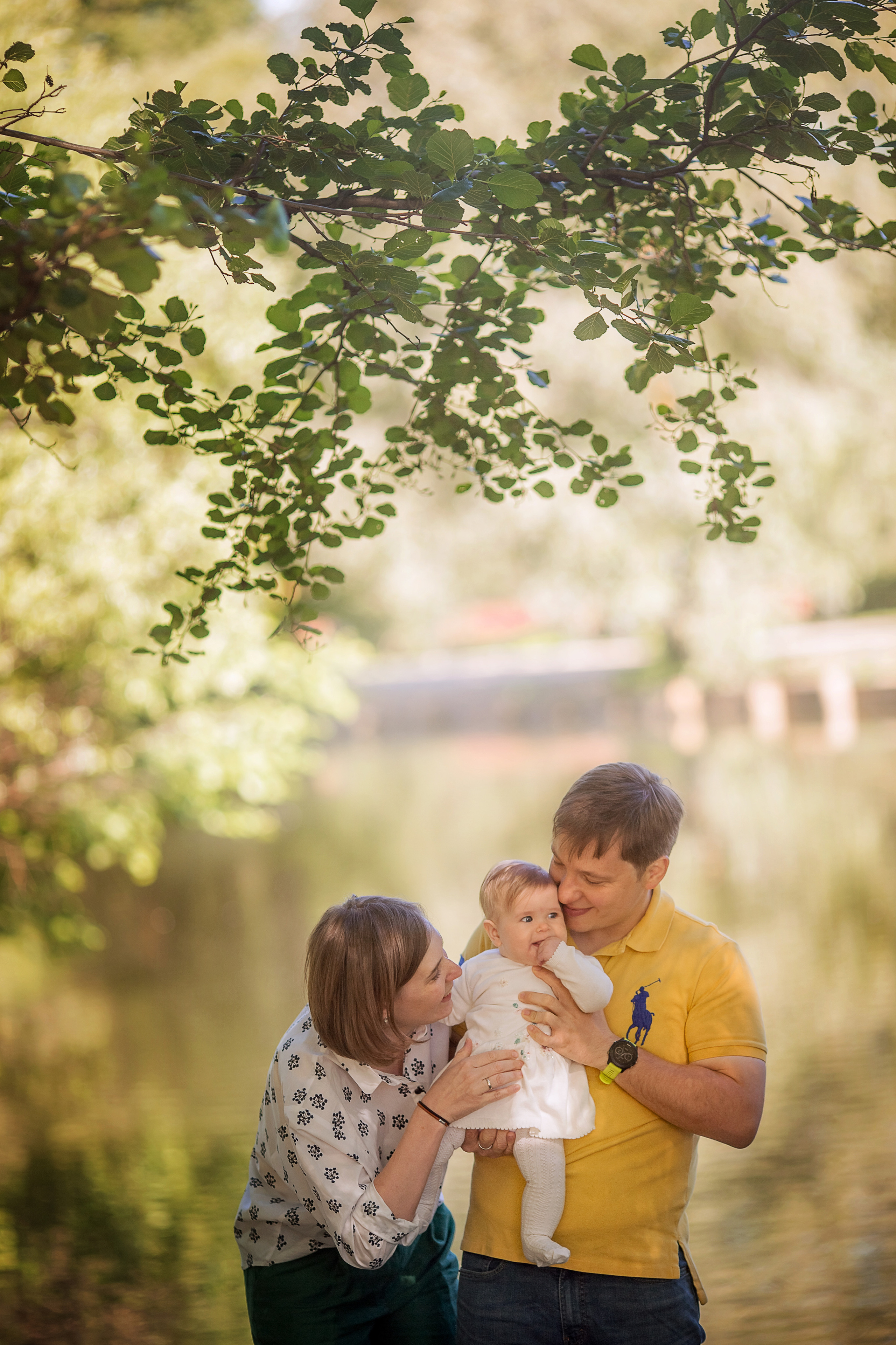 4 фотосессии одной семьи. Зима, весна, лето и осень. צלם ואמן ילדים ומשפחה