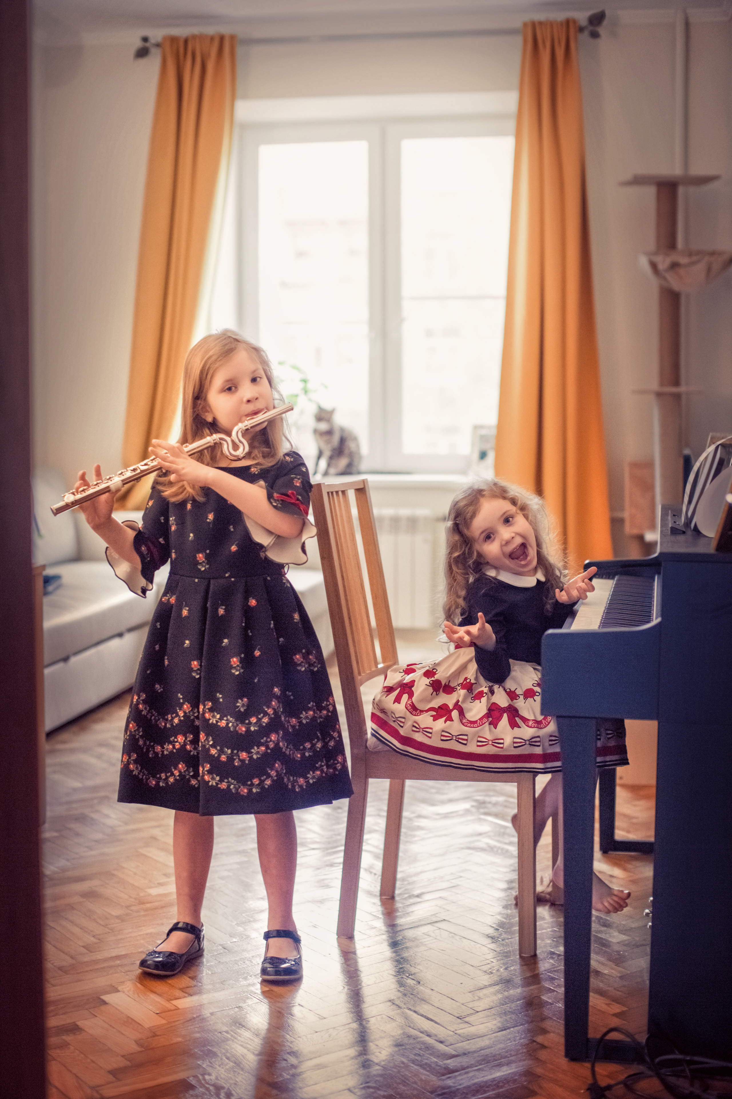 4 фотосессии одной семьи. Зима, весна, лето и осень. צלם ואמן ילדים ומשפחה