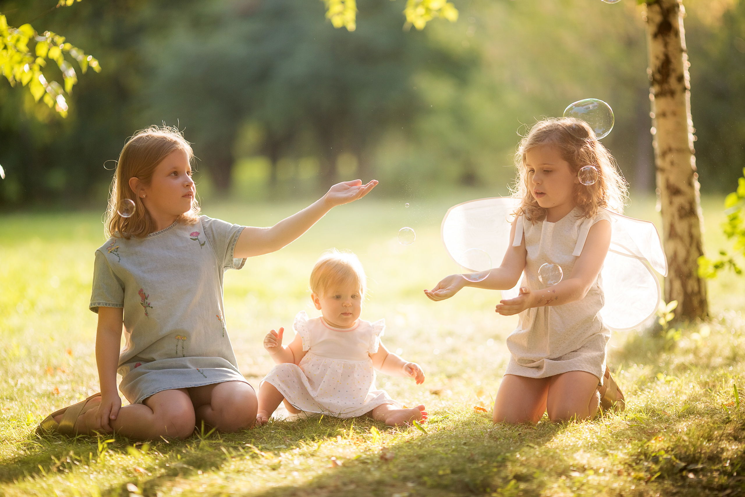 4 фотосессии одной семьи. Зима, весна, лето и осень. צלם ואמן ילדים ומשפחה