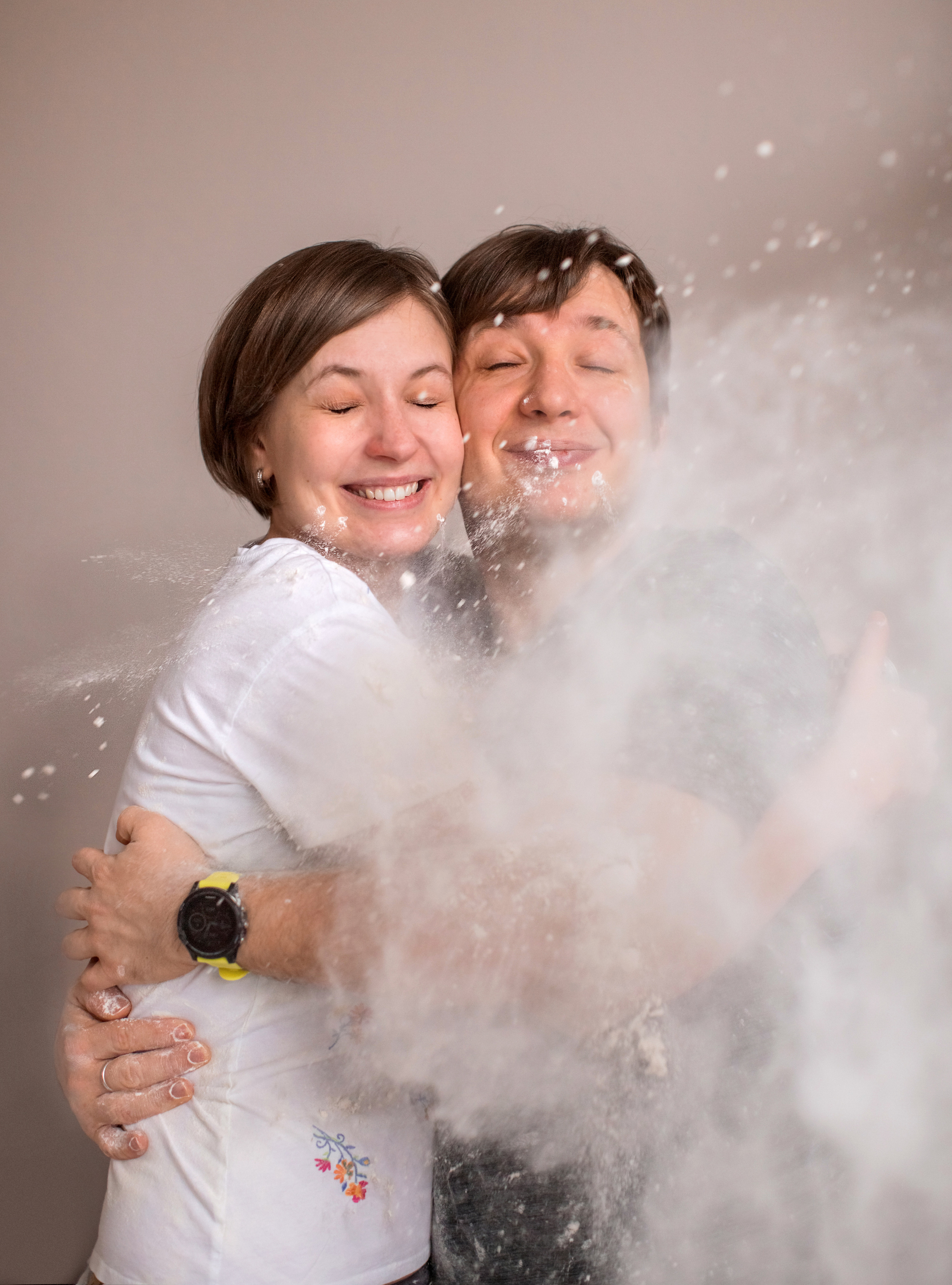 4 фотосессии одной семьи. Зима, весна, лето и осень. צלם ואמן ילדים ומשפחה