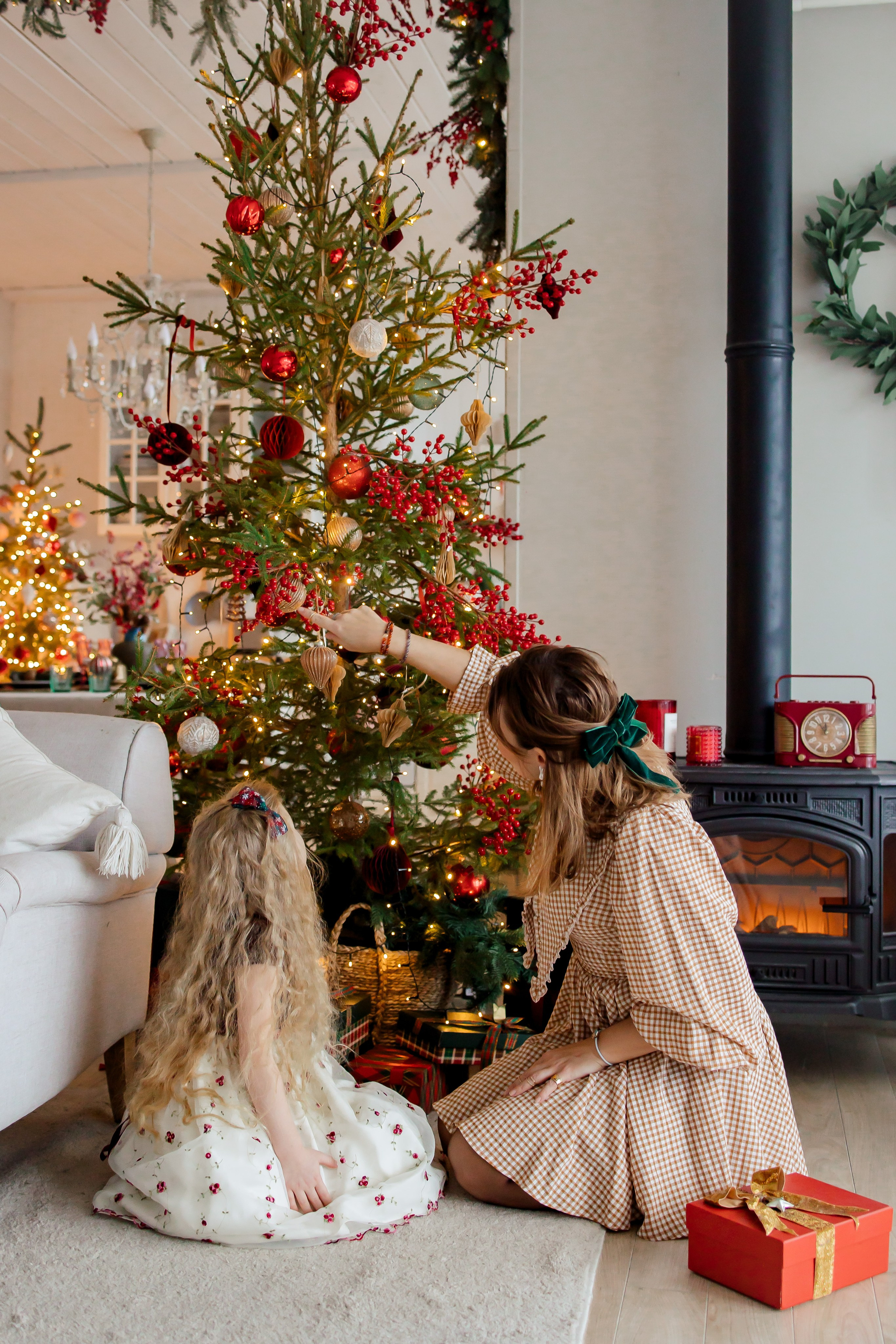 Новый год в студии. Фотограф Алена Малинина в Санкт-Петербурге Пушкин Питер СПб Семейные и детские фотосессии
