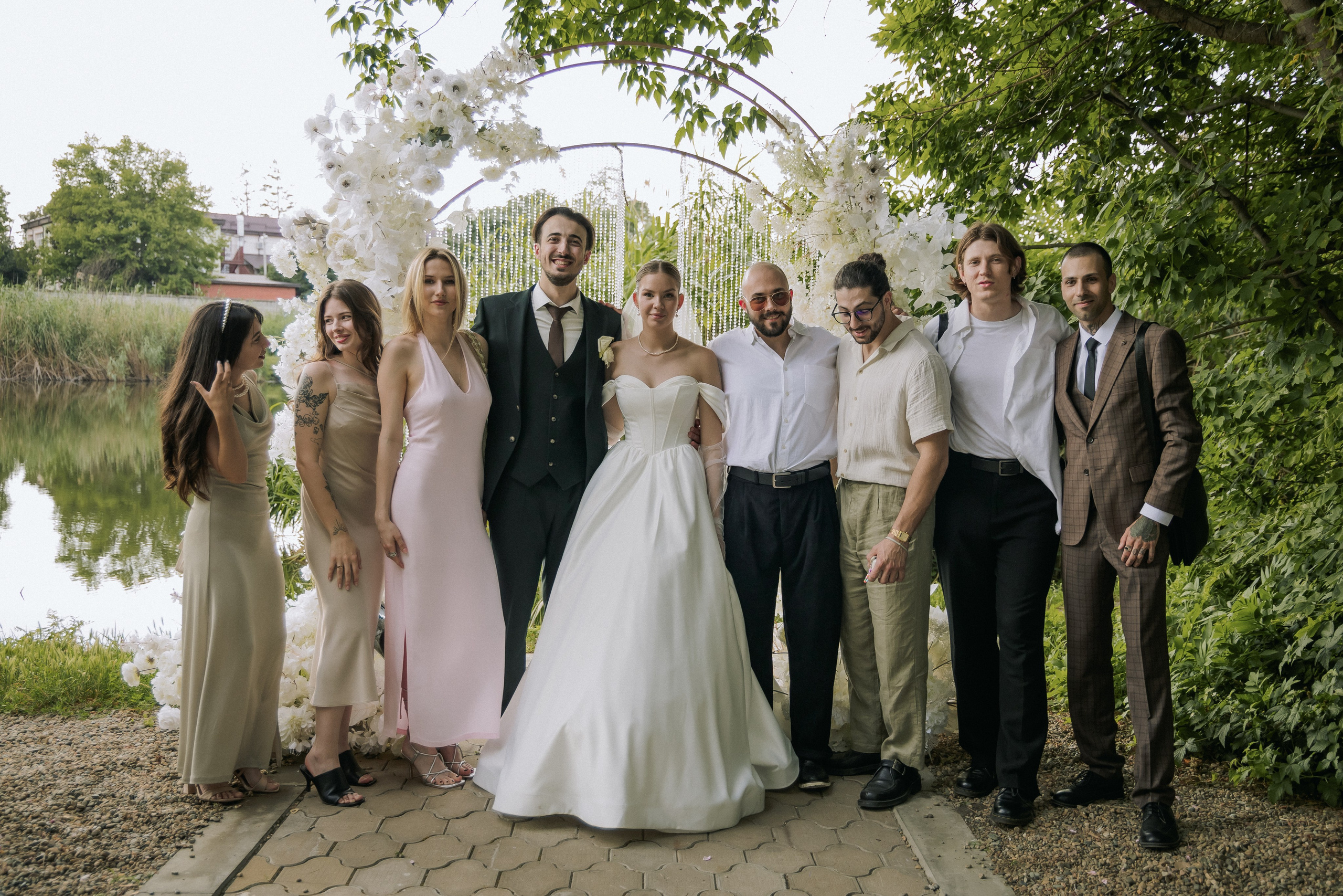 Свадебный день Лины и Роберта. Свадебная фотография. Арина Рубах