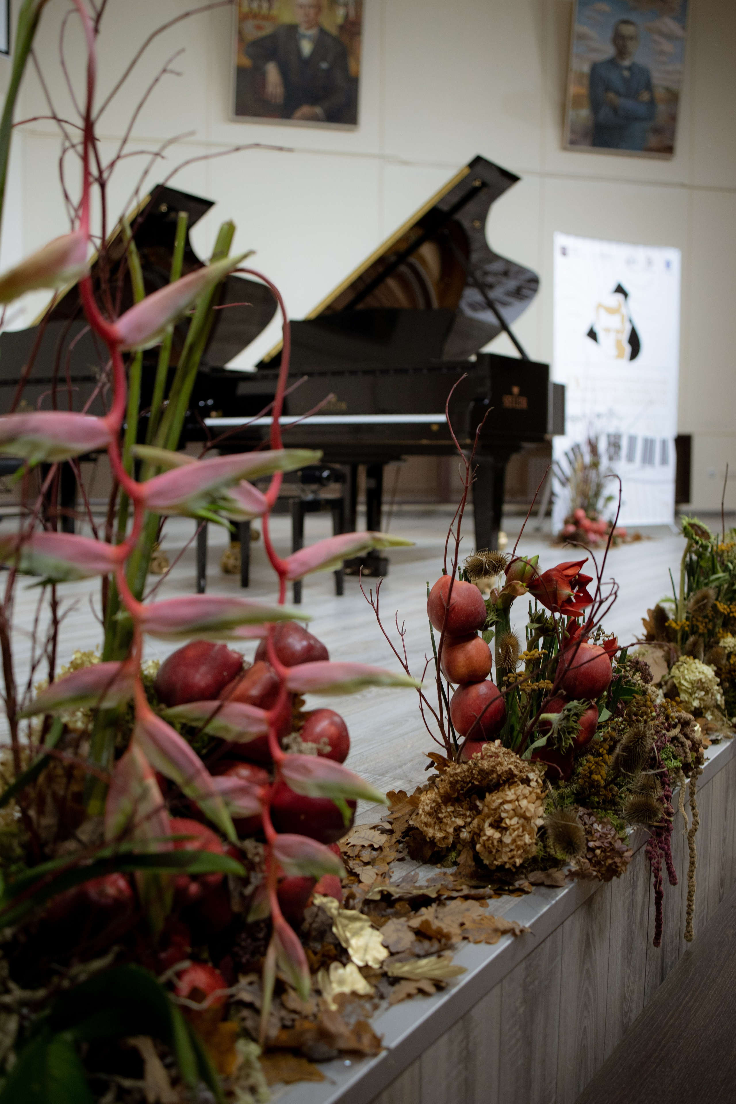 Оформление IX Международного конкурса пианистов имени Д. Д. Шостаковича. Оформление свадеб, декор свадеб Вера Маркова, Москва