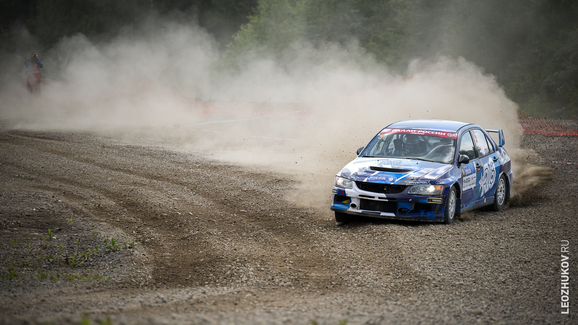 White nights rally 2025. Sports photographer Leonid Zhukov