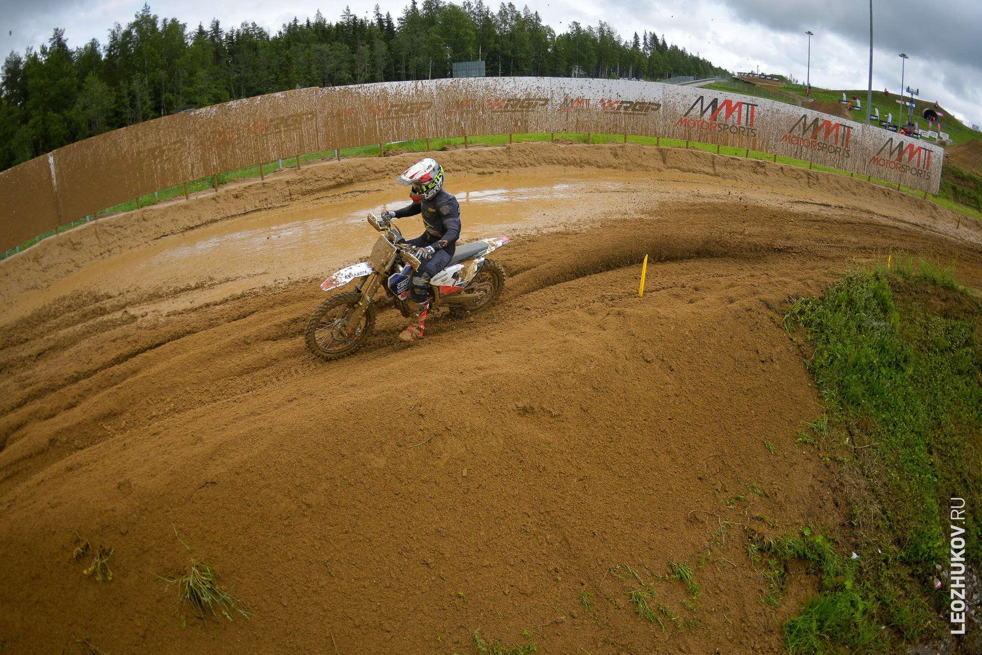 1 round of ММТ RGP russian motocross championships. Sports photographer Leonid Zhukov