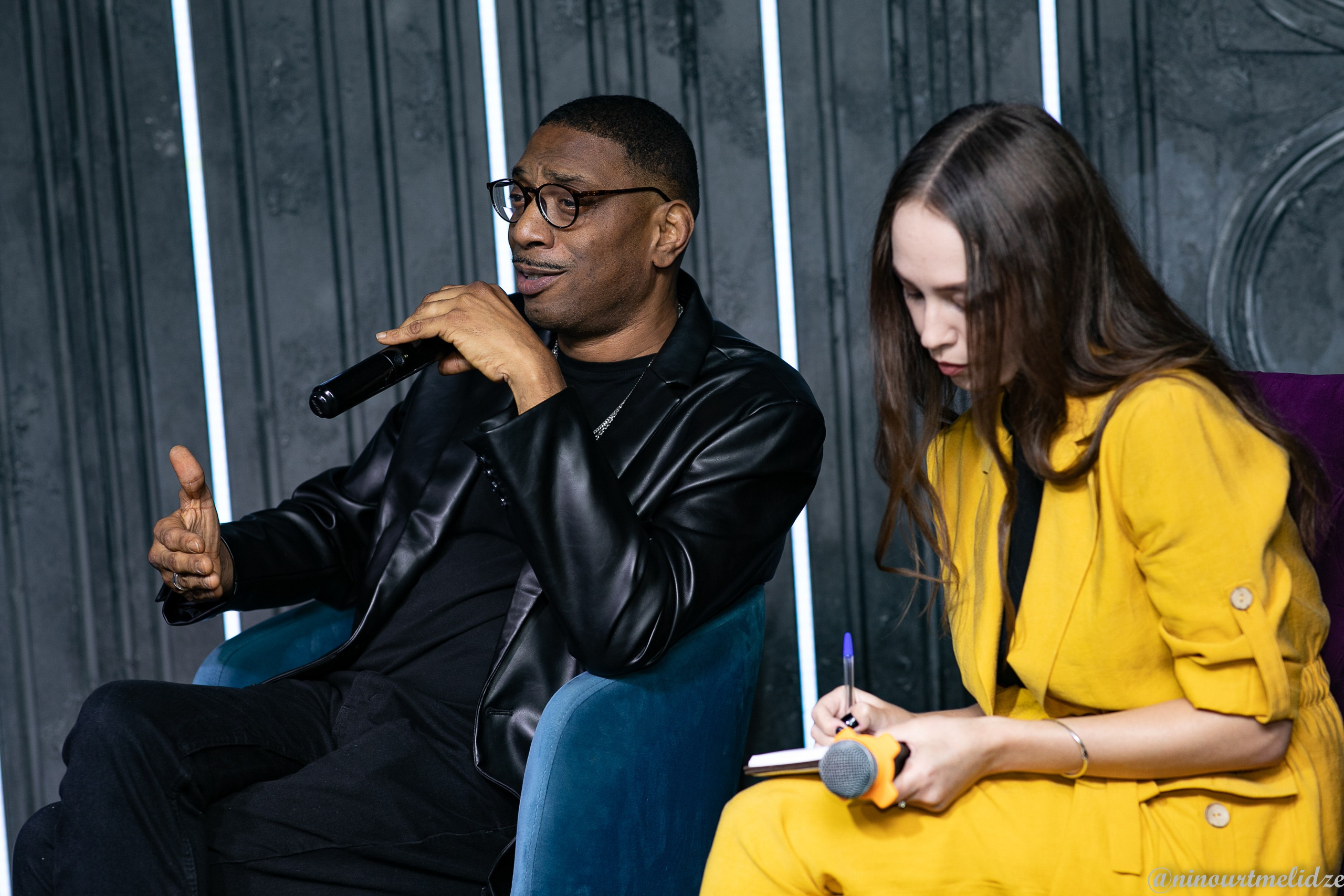 Пресс конференция Kevin Maccoy. Art photographer Nino