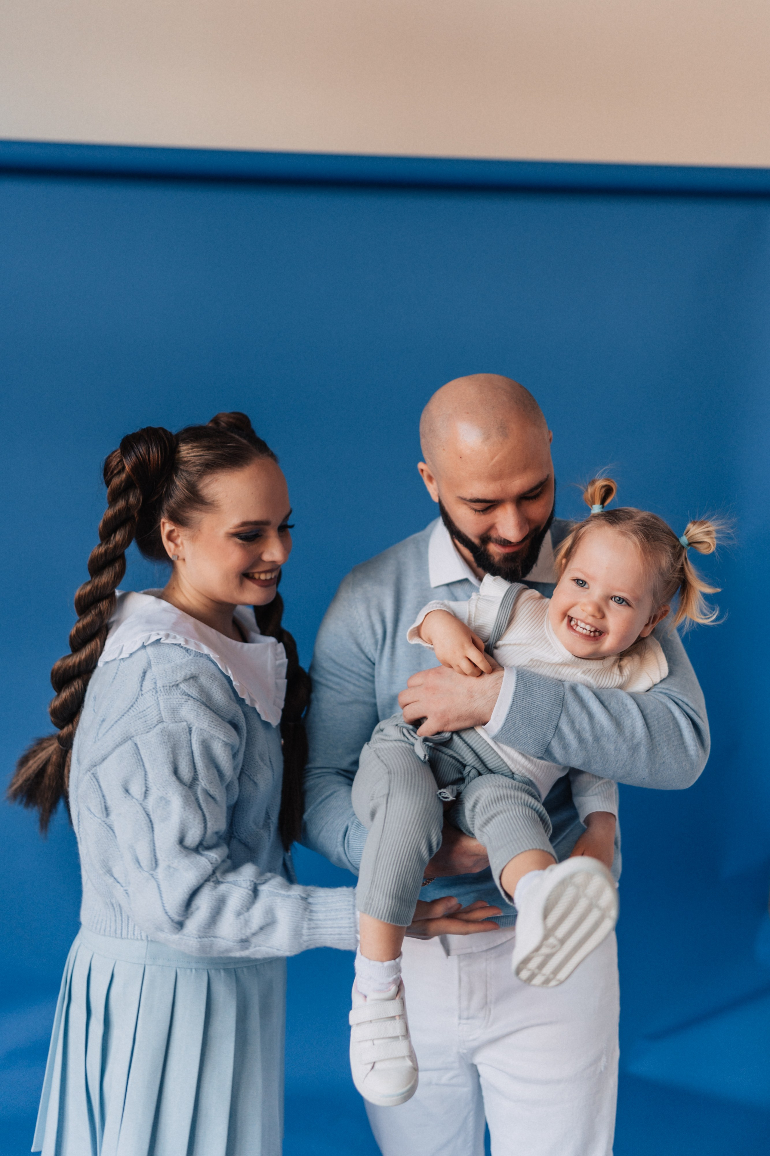 Александр/Екатерина и Варя. Фотограф в Санкт-Петербурге — Лучина Екатерина