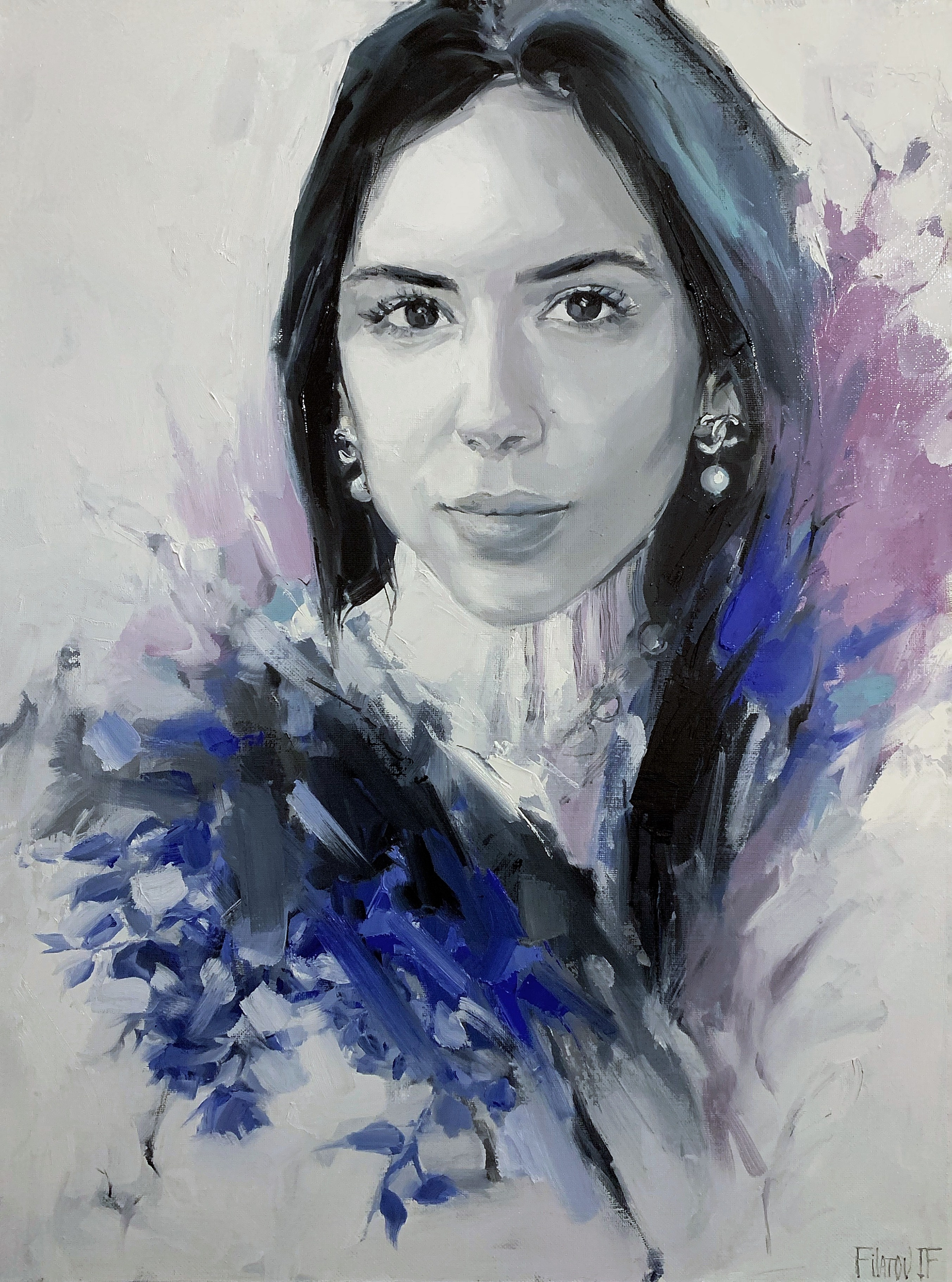 PORTRAITS. Visual artist Ilia Filatov