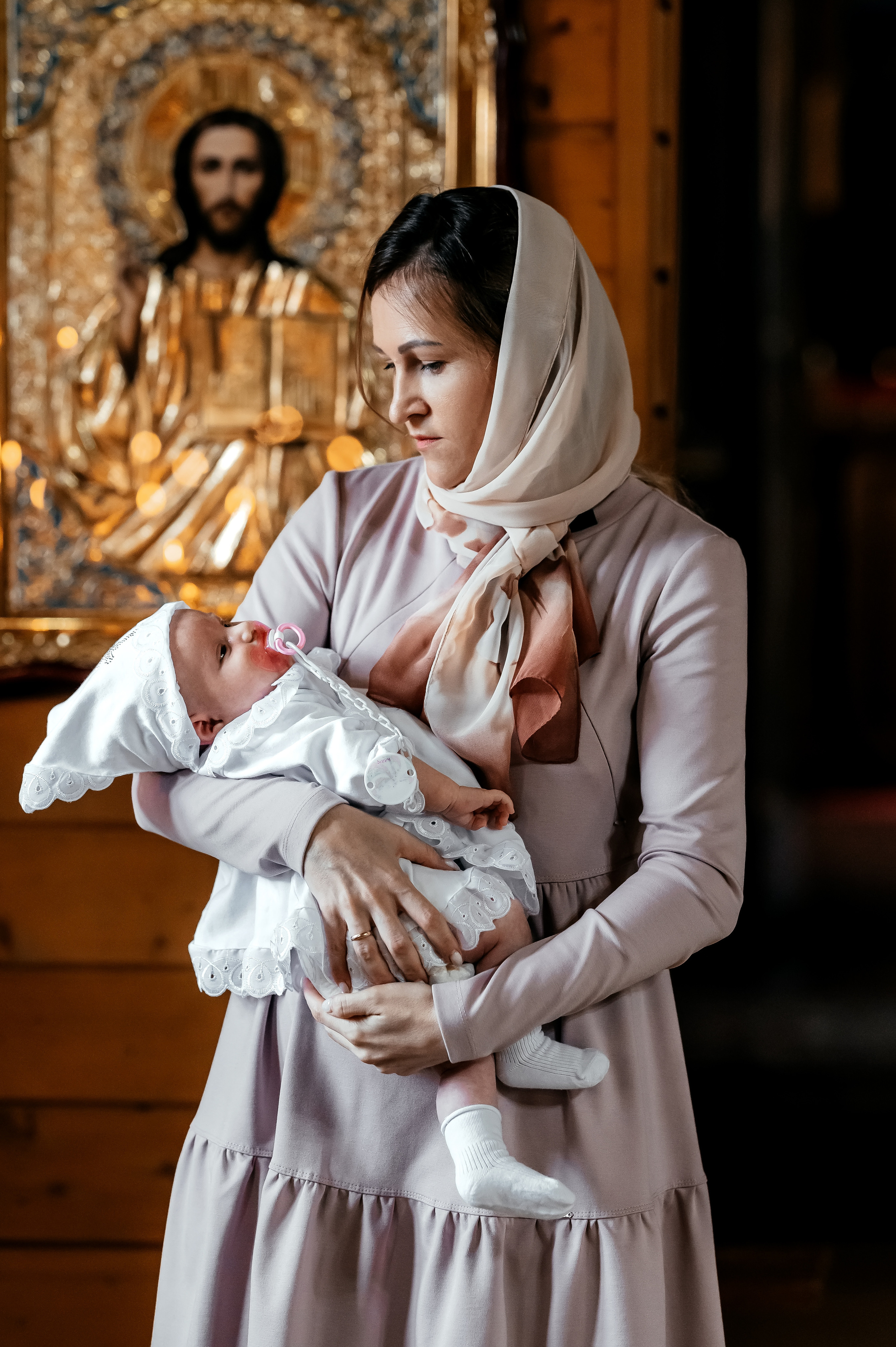 Екатерина, Храм страстотерпца царя Николая пос. Чкаловский. Свадебный и семейный фотограф Виктория Носачёва. Щелково, Москва и МО