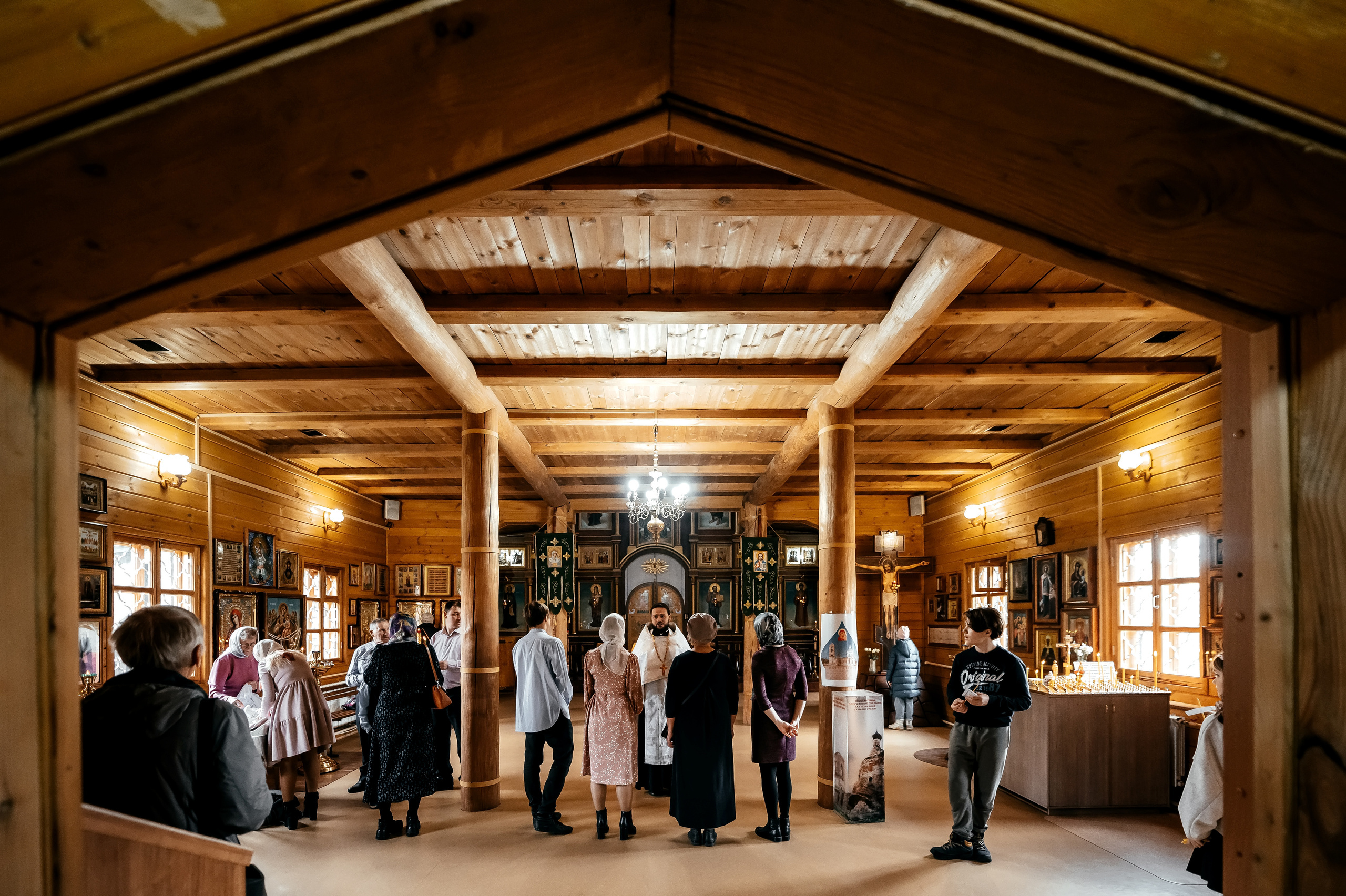 Екатерина, Храм страстотерпца царя Николая пос. Чкаловский. Свадебный и семейный фотограф Виктория Носачёва. Щелково, Москва и МО