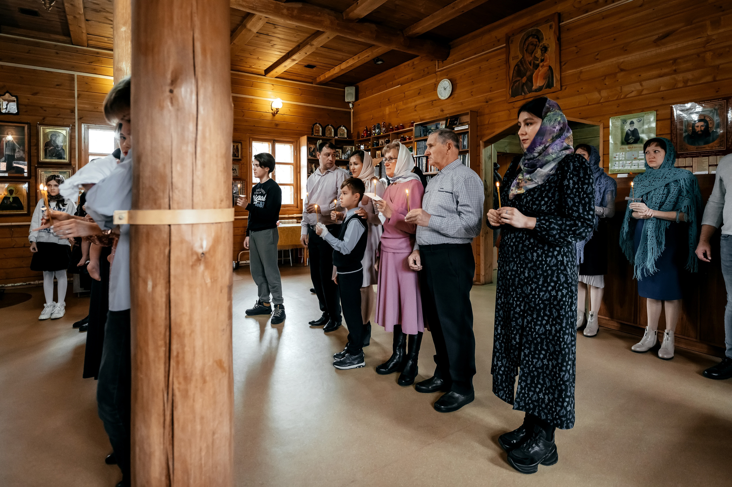 Екатерина, Храм страстотерпца царя Николая пос. Чкаловский. Свадебный и семейный фотограф Виктория Носачёва. Щелково, Москва и МО