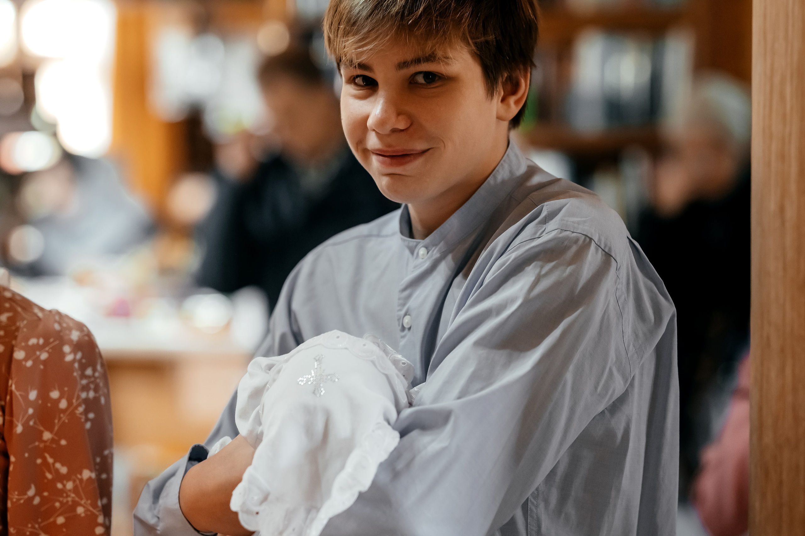 Екатерина, Храм страстотерпца царя Николая пос. Чкаловский. Свадебный и семейный фотограф Виктория Носачёва. Щелково, Москва и МО