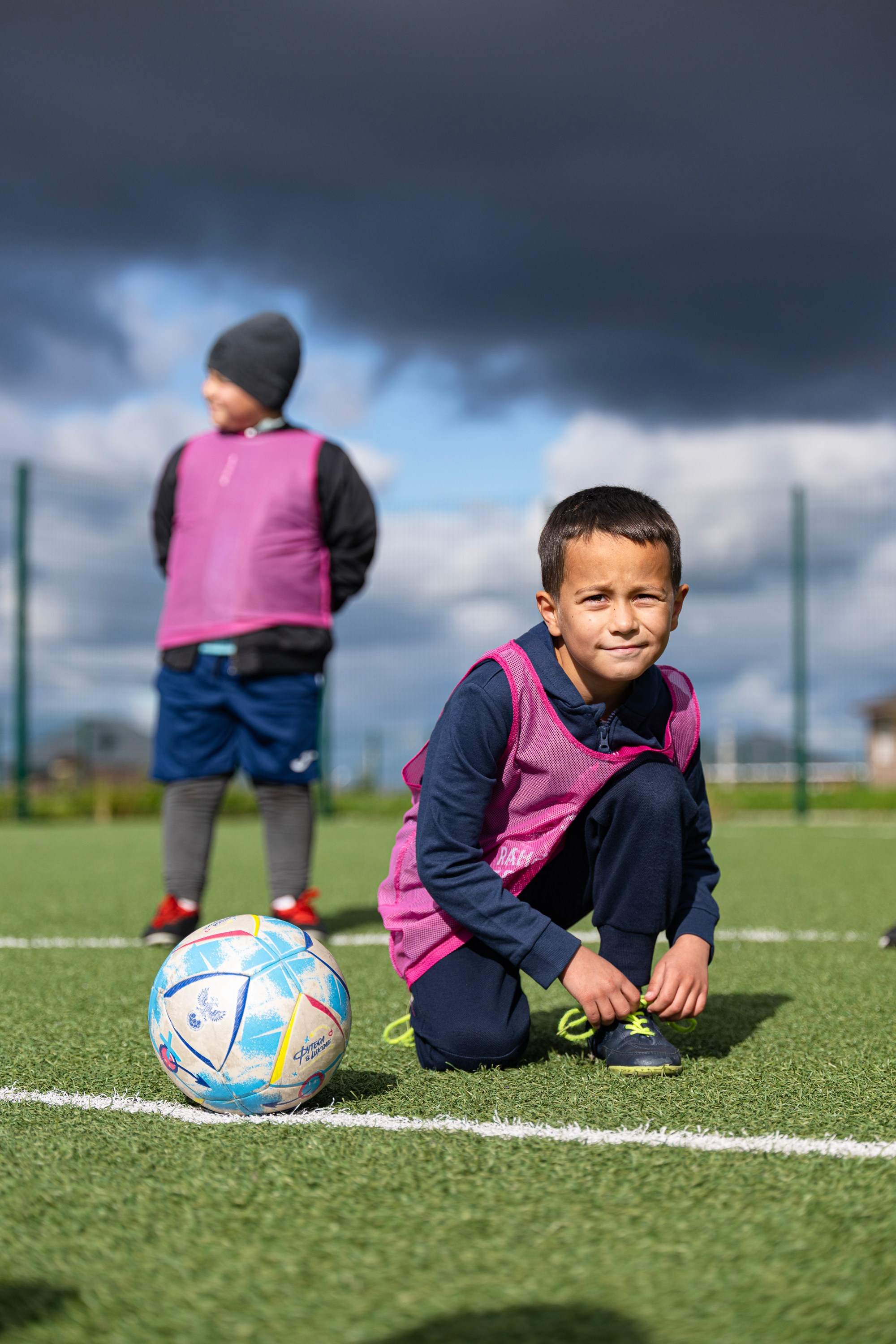 Детский футбол. Республика Татарстан, Высокогорский район, с. Высокая Гора. Свадебный фотограф в Казани, и Зеленодольске Радик Мухаметов