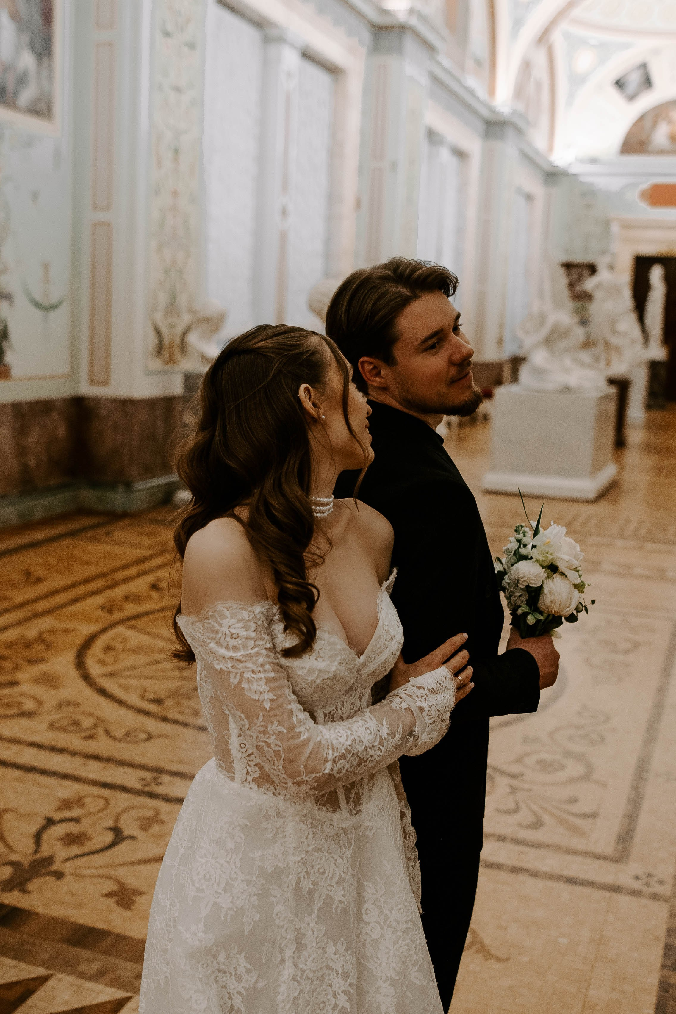 Ольга и Глеб / Эрмитаж. Фотограф Veronika Potaseva