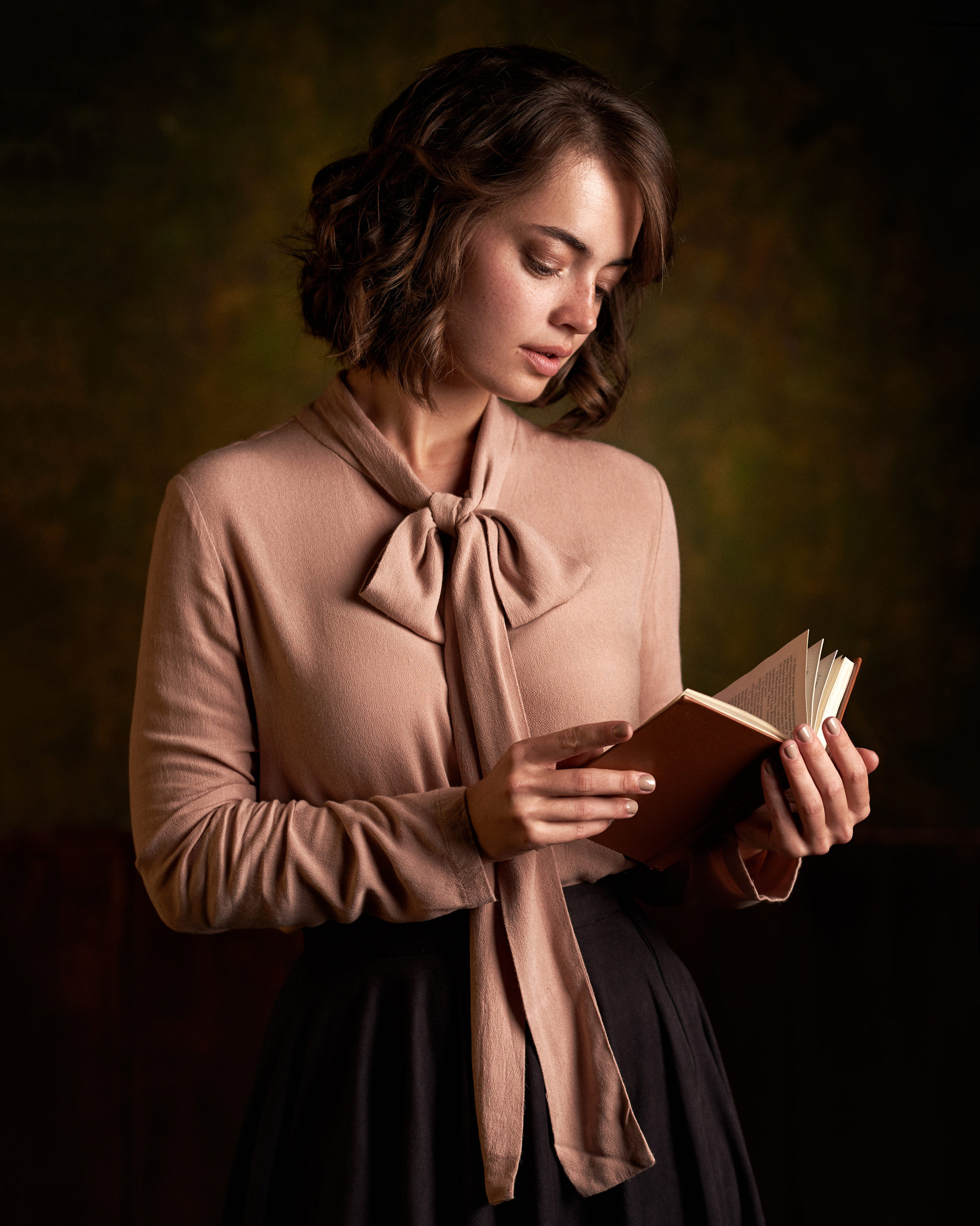 Классический женский портрет. Макс Пыжик портретный фотограф в Москве