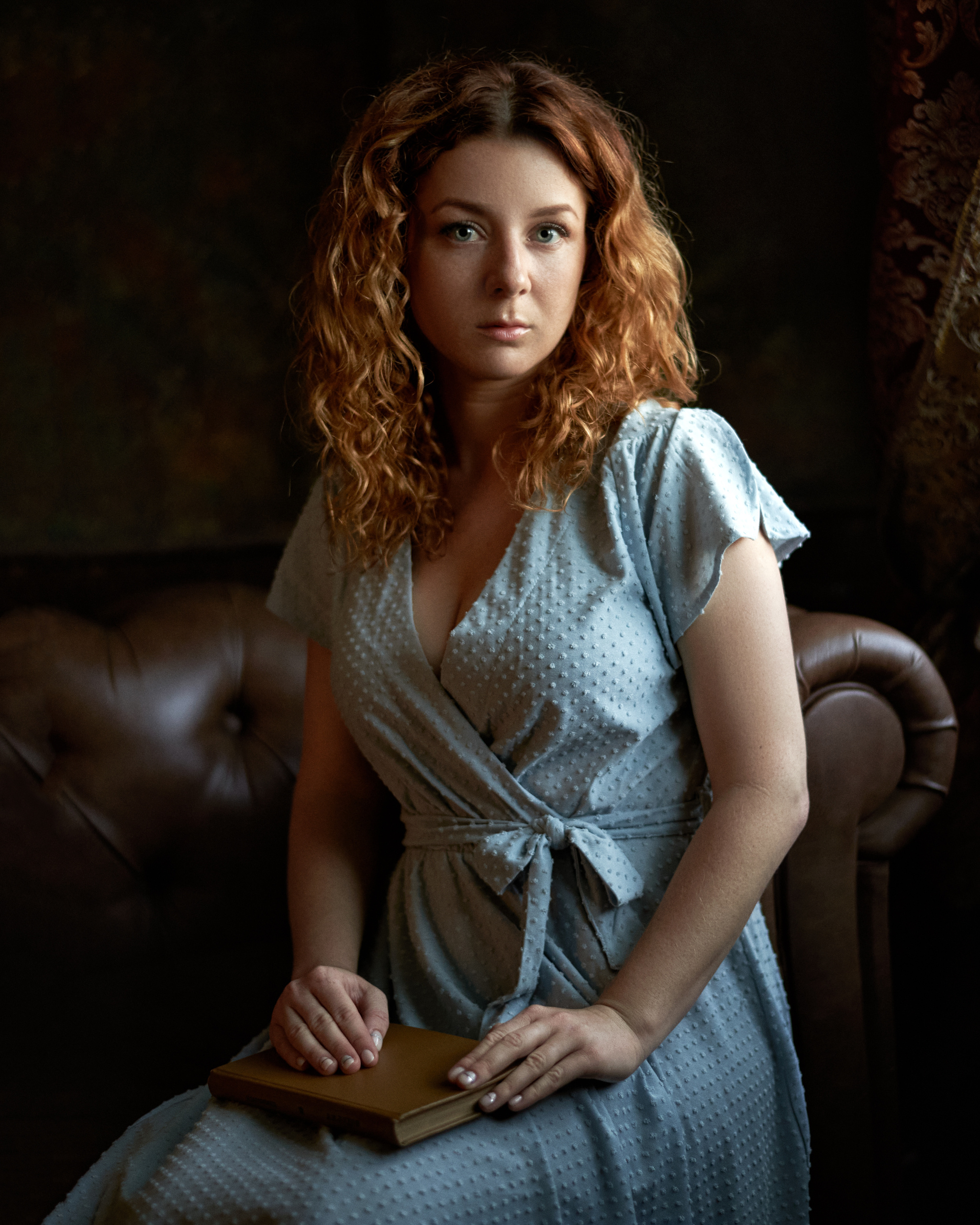 Женский портрет в интерьере. Макс Пыжик портретный фотограф в Москве