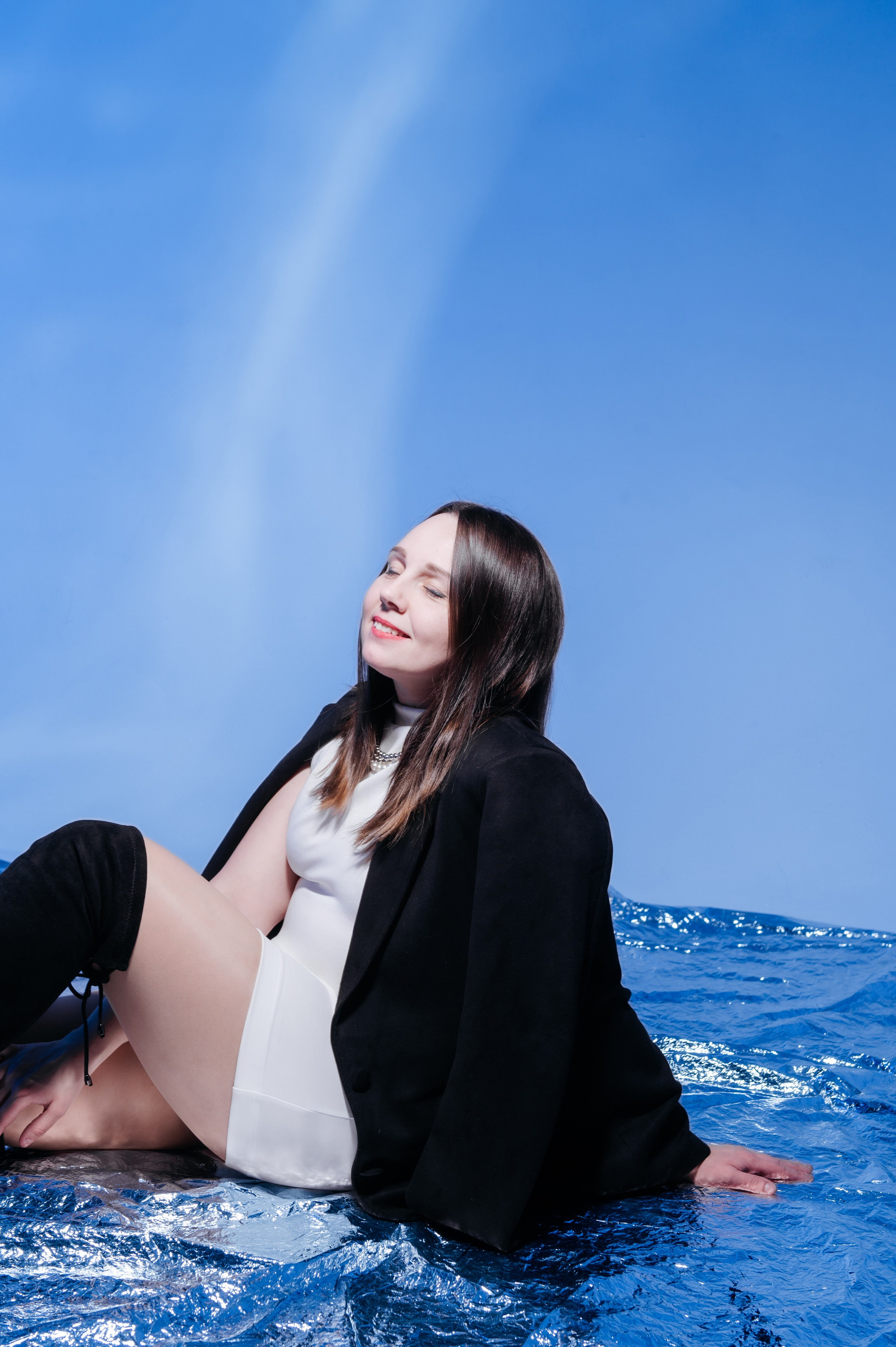 Фотосессия blue water