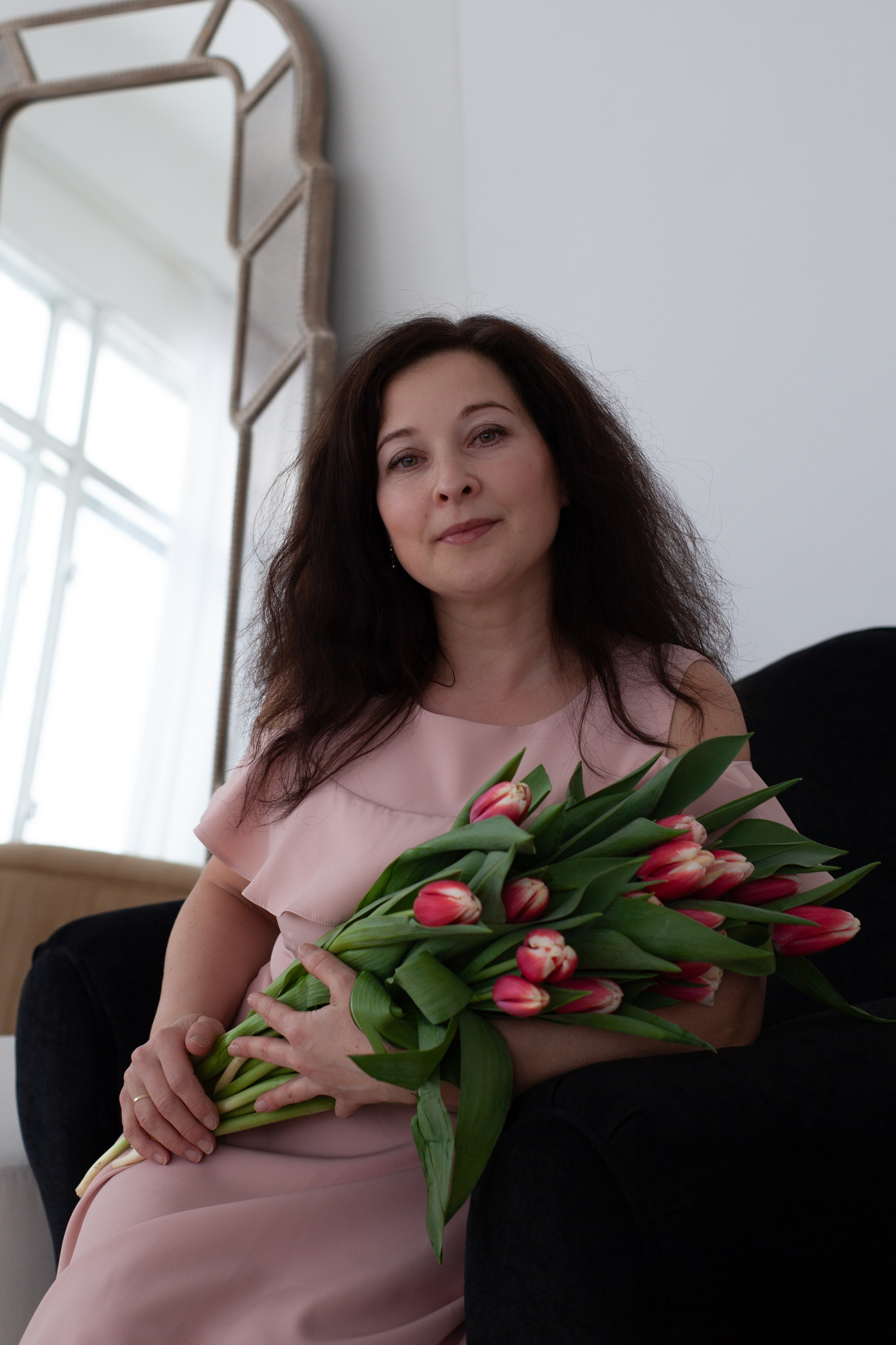 Фото день «Дарите женщинам цветы» для семейного клуба «ВМЕСТЕ». Анастасия, Фотограф женского портрета и беременности в стиле vogue