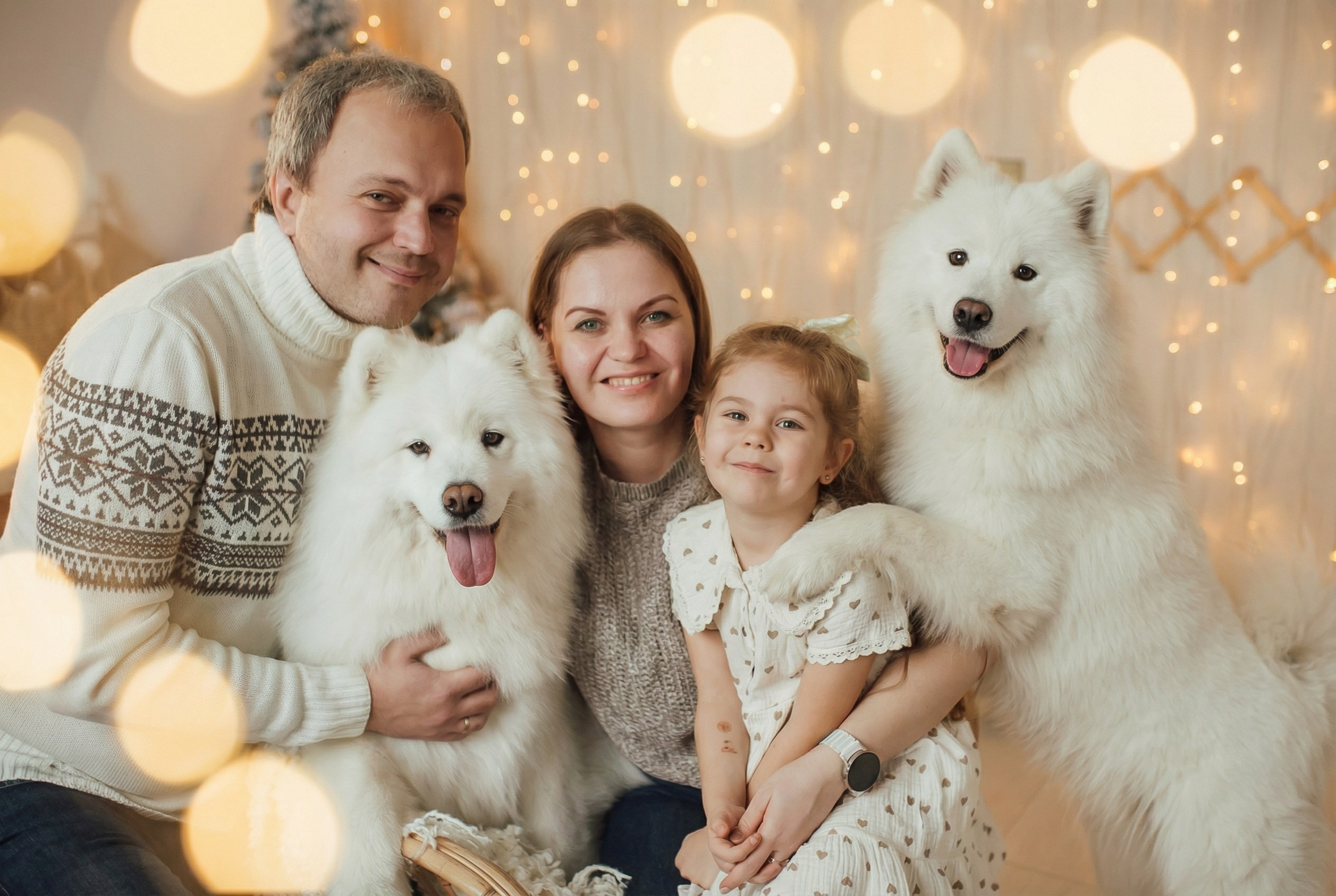 Семья в студии. Семейный и детский фотограф в Старом Осколе София Степаненко