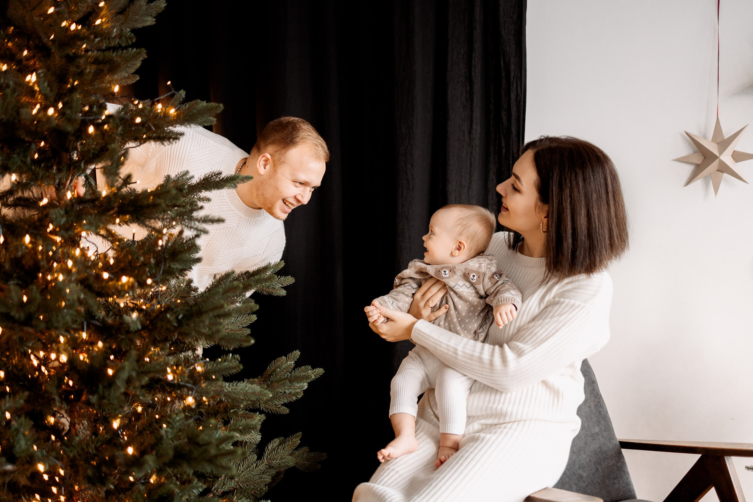 Новогодняя съемка. Семейный Фотограф в Москве Евгения Симоненко