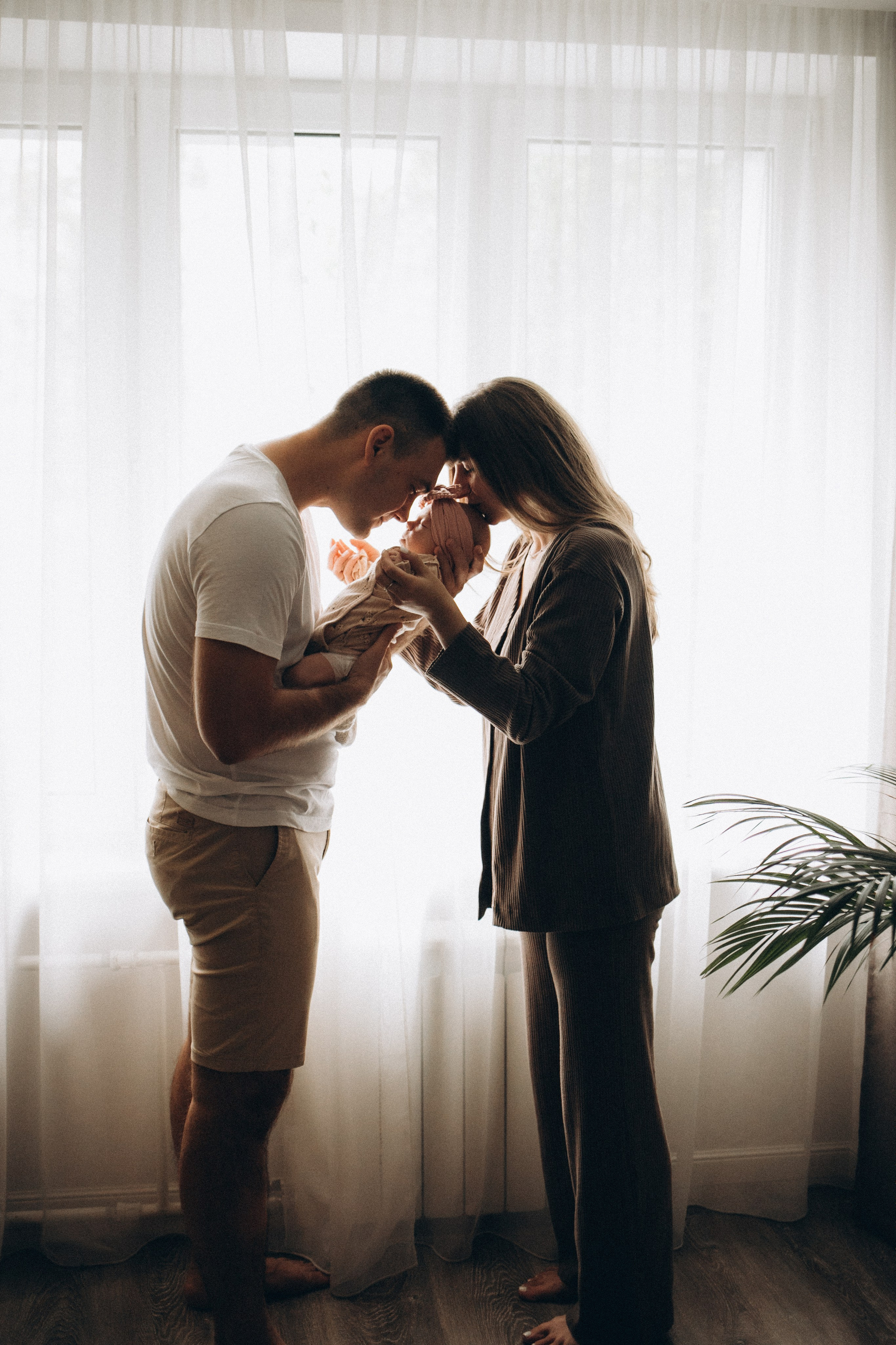 Валера, Катя и София. Семейный и свадебный фотограф Анна Кожокарь