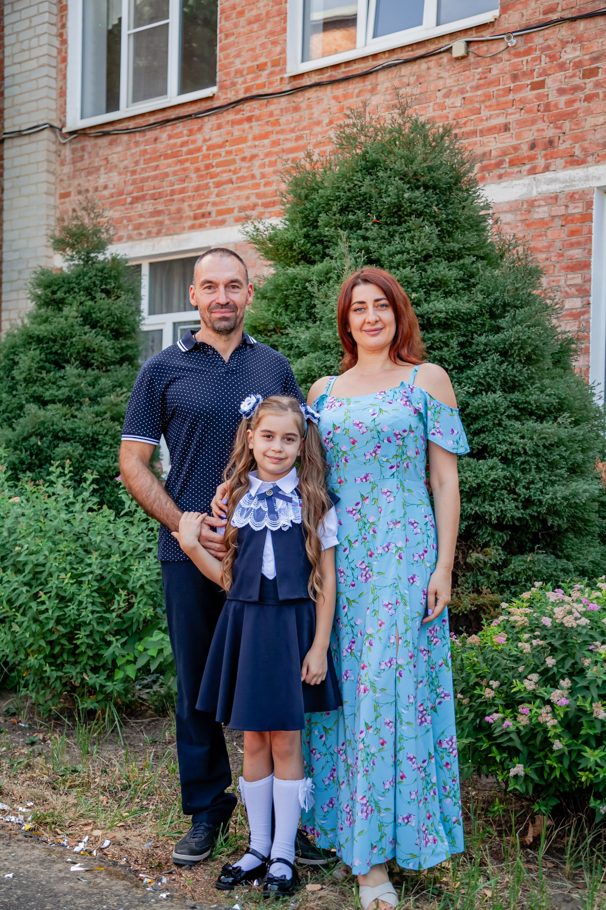 1 сентября линейка. Свадебный и семейный фотограф в Армавире