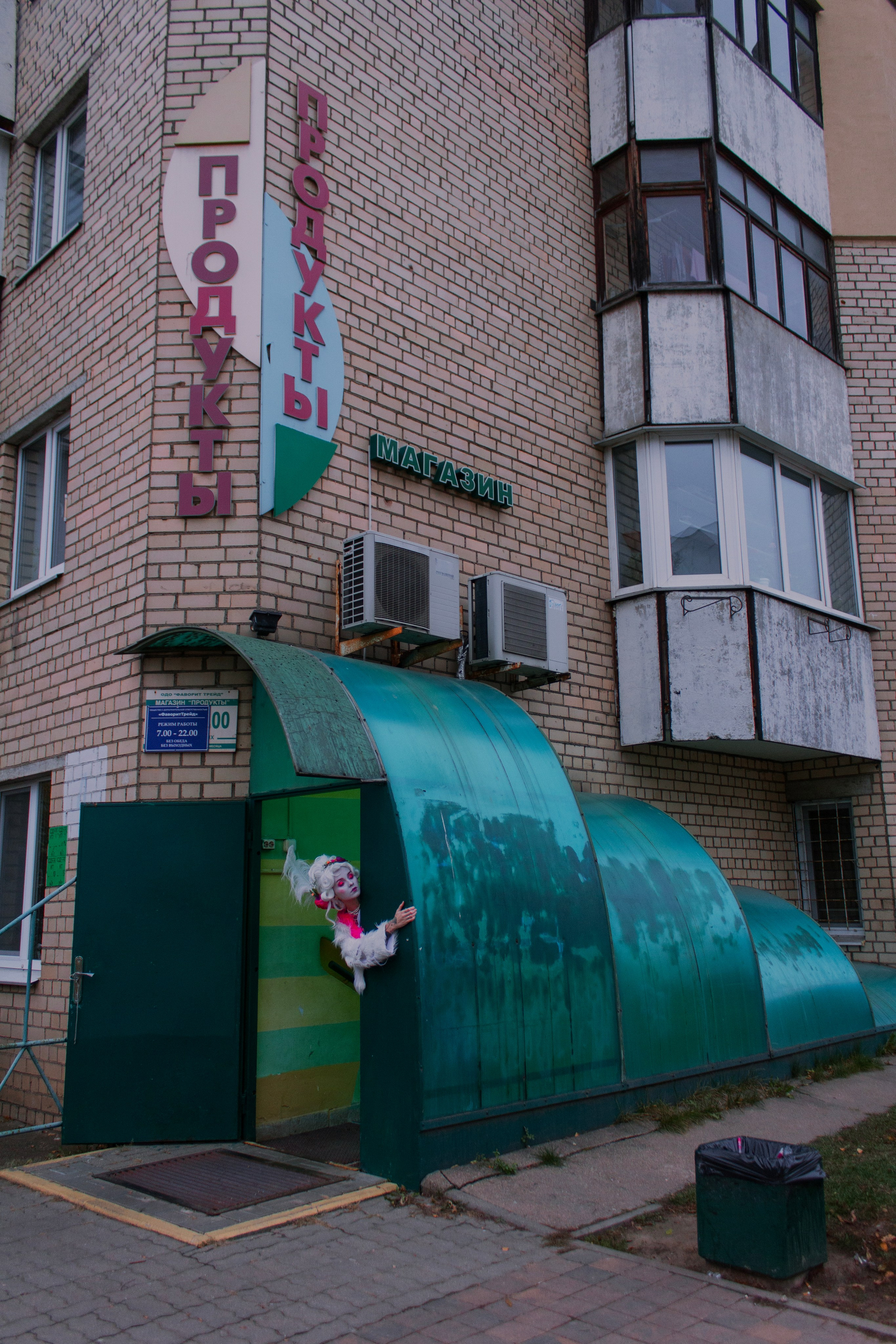 Дама, а вы к нам откуда?