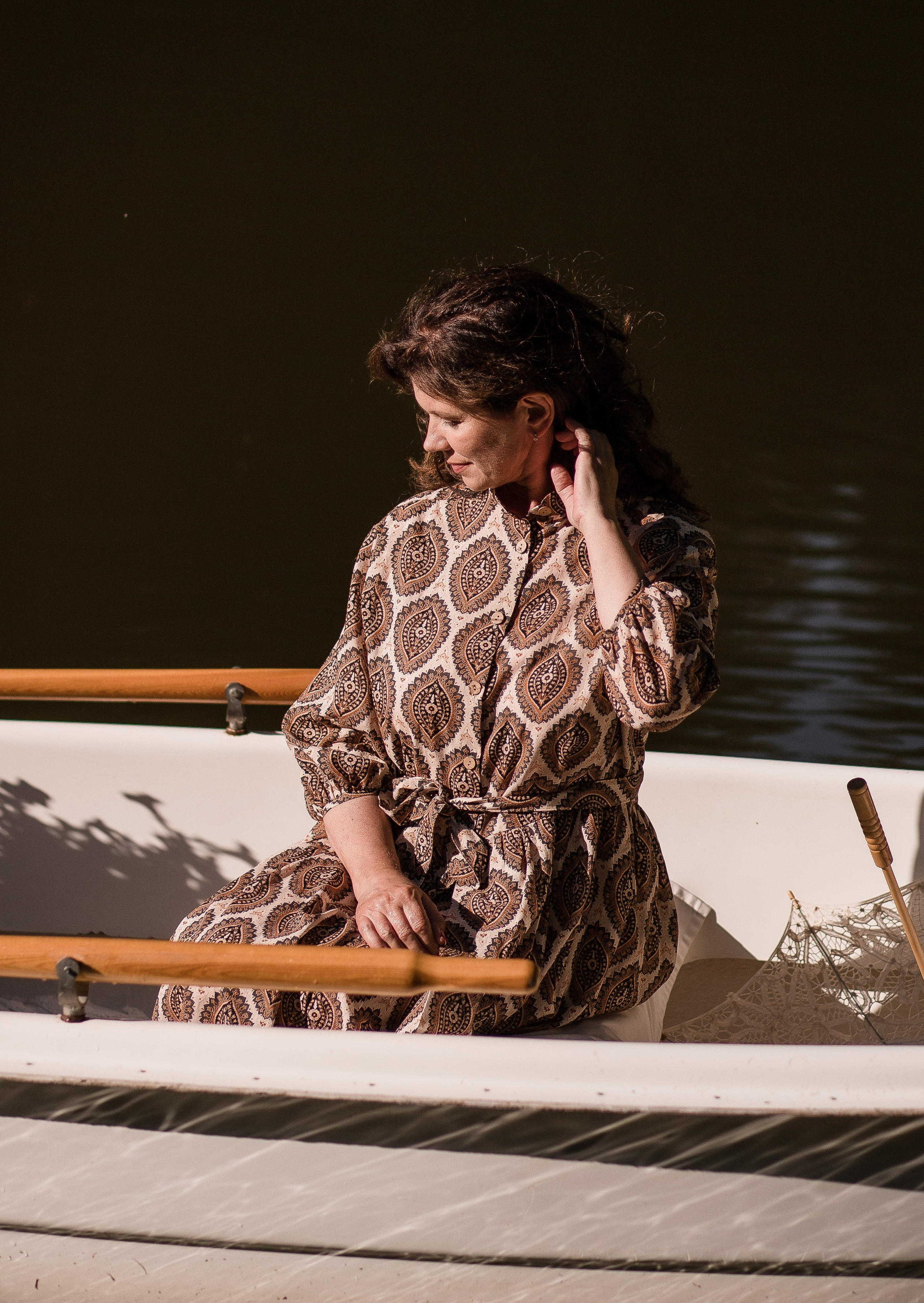 В лодке с цветами. Детский и семейный фотограф, Катерина Дементьева. Город Пермь