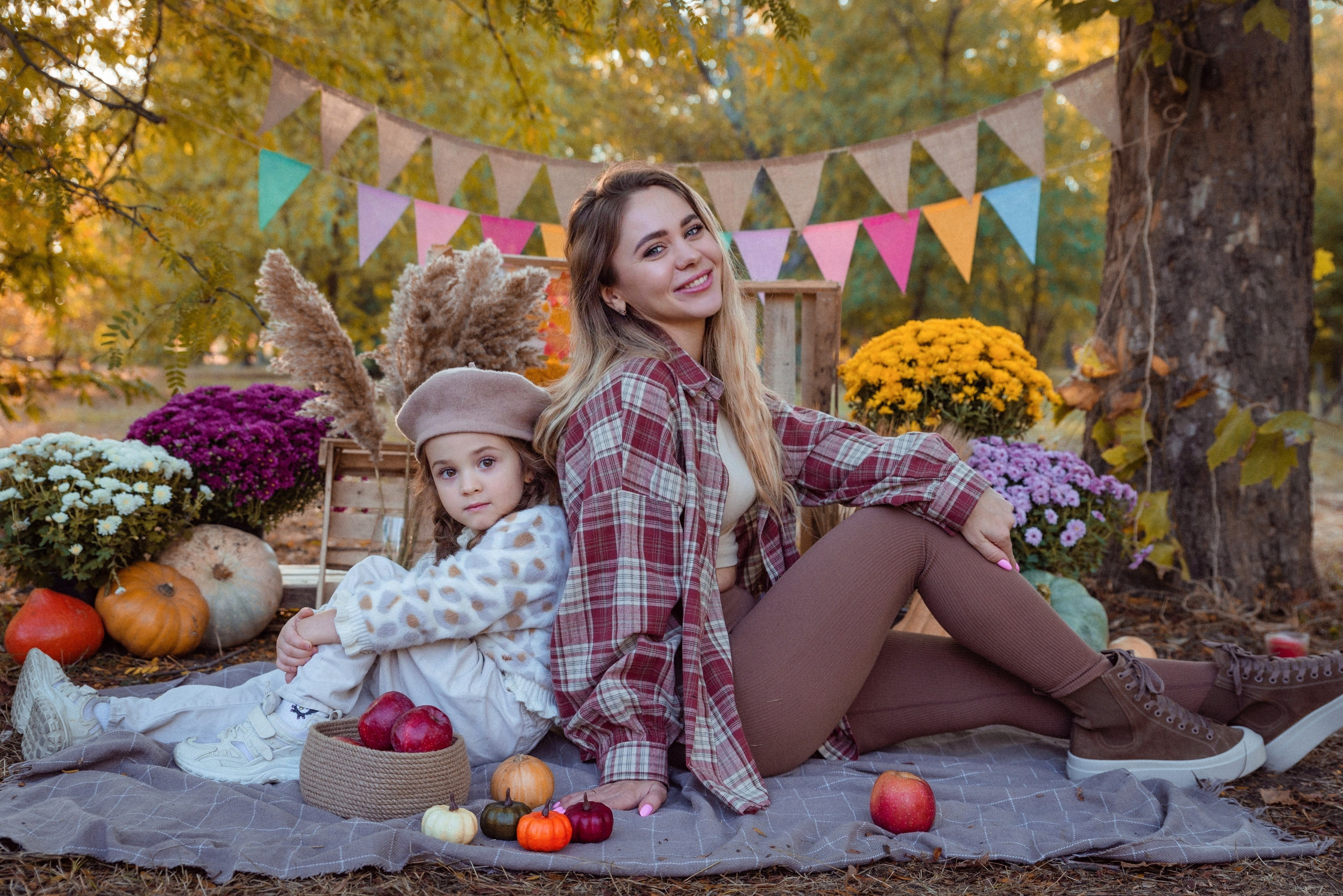 Фото день с тыквами. Семейный Фотограф в Краснодаре и крае