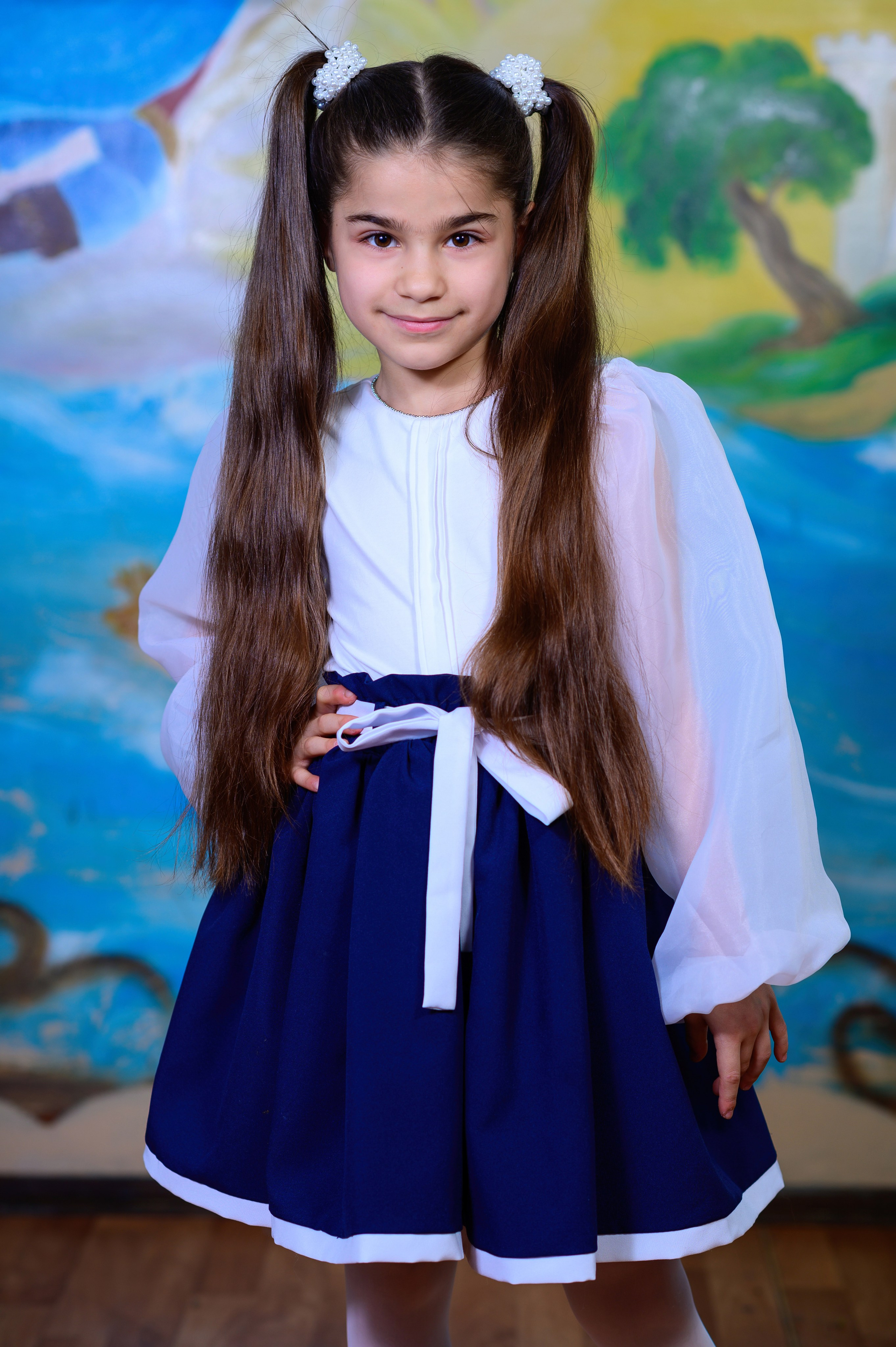 Портрет и общая фотография класса. Выпускной школьный альбом в Москве / Школьный фотограф Юлия Михайленко