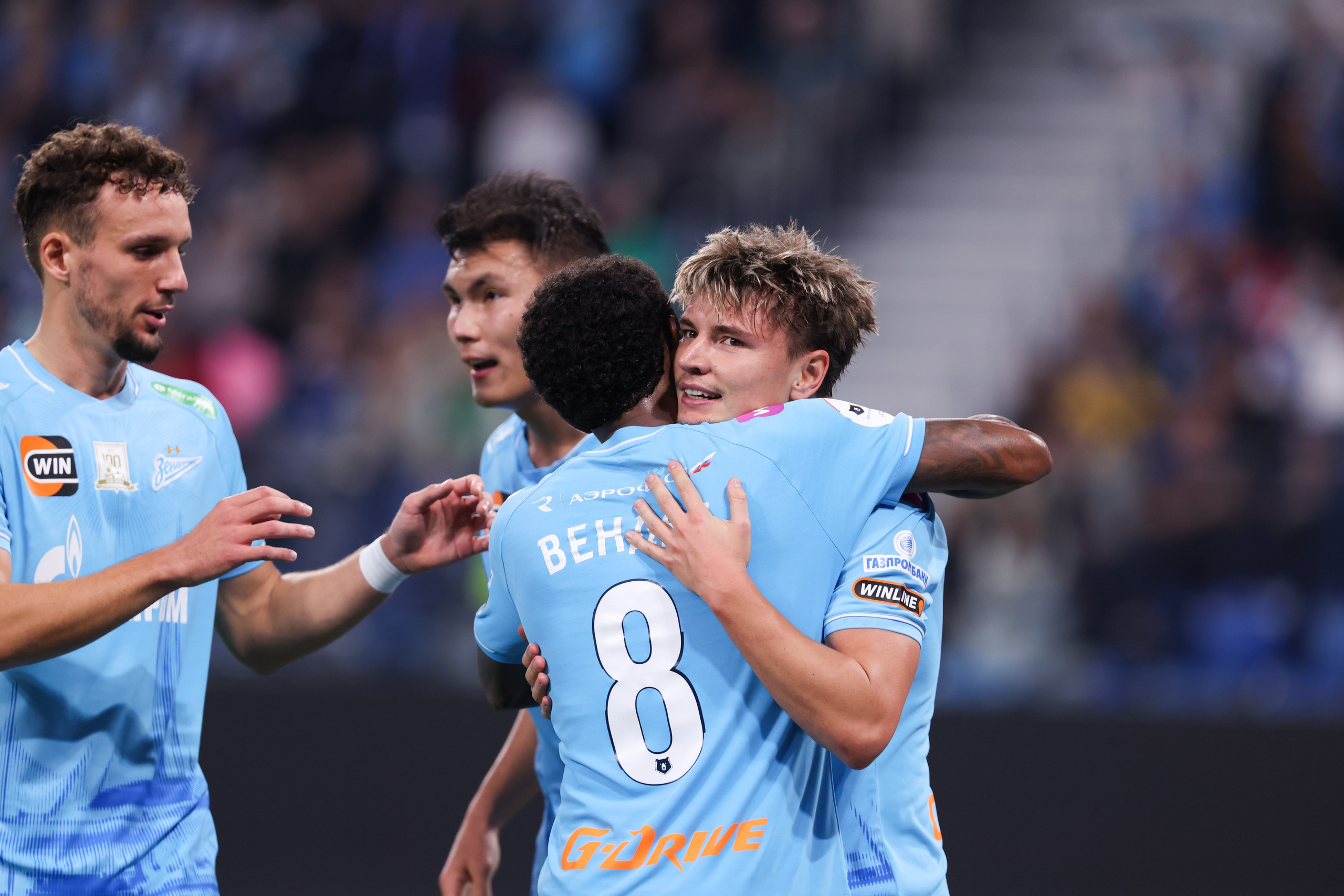 ФК «Зенит» — ФК «Локомотив» 14 тур РПЛ 01.11.2025. Спортивный и репортажный фотограф Антон Тереханов