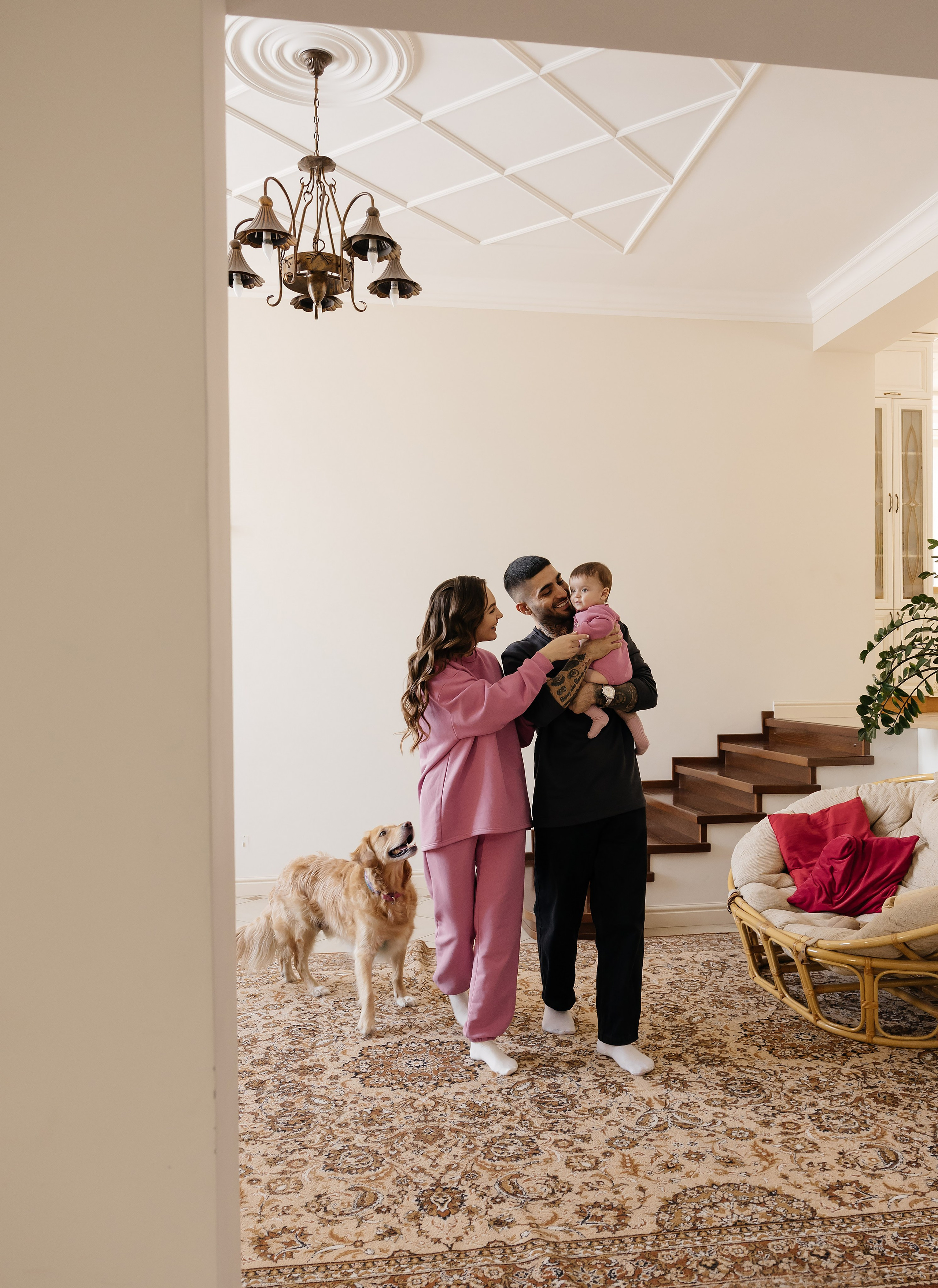 Семейная фотосессия Дианы, Амира и маленькой Джанет. Свадебный и семейный фотограф Рассказова Виктория