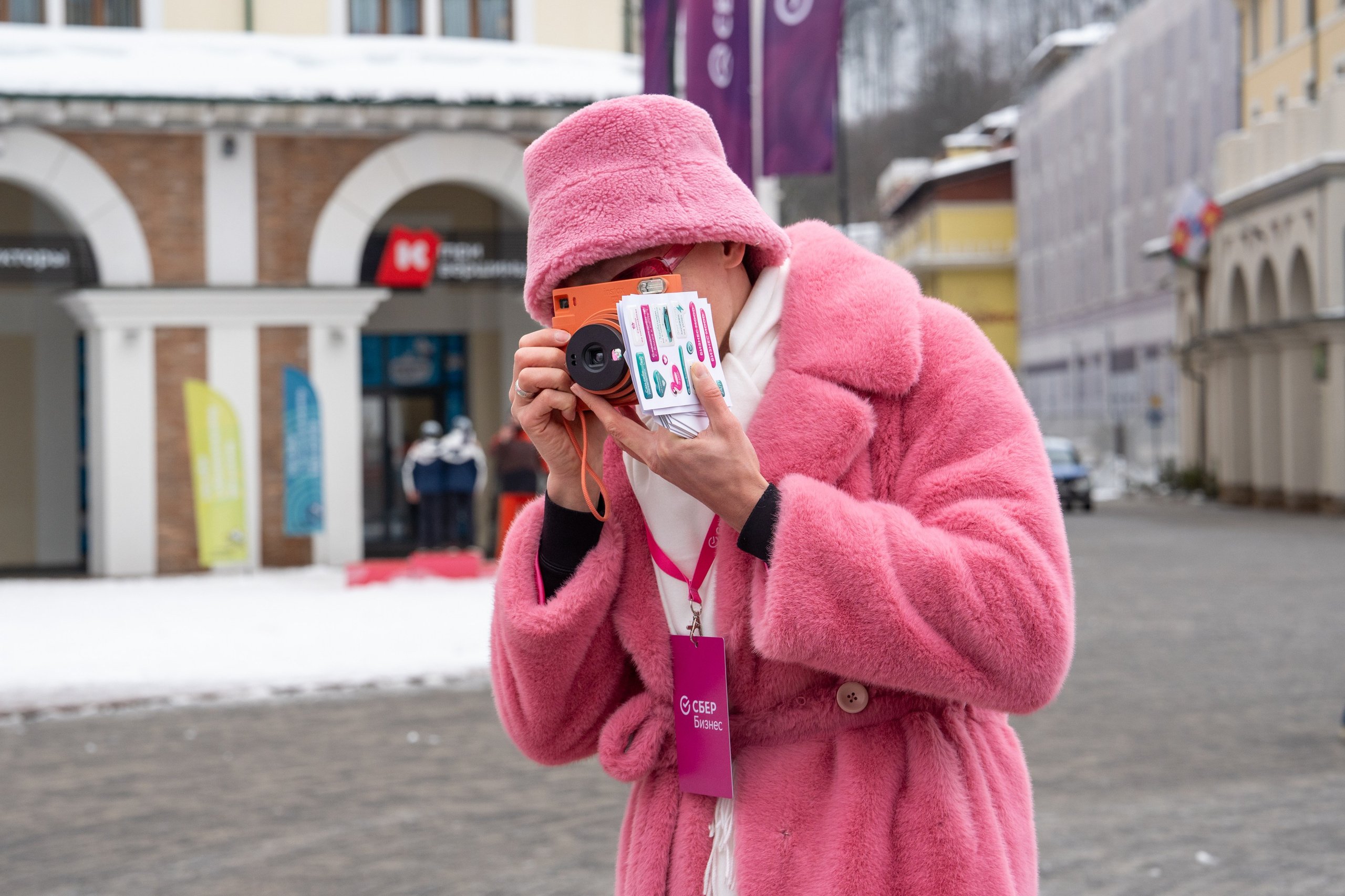 Сбер-маркетинг в Сочи и Красной Поляне. Репортажный фотограф в Красной Поляне и Сочи Павлюченко Екатерина