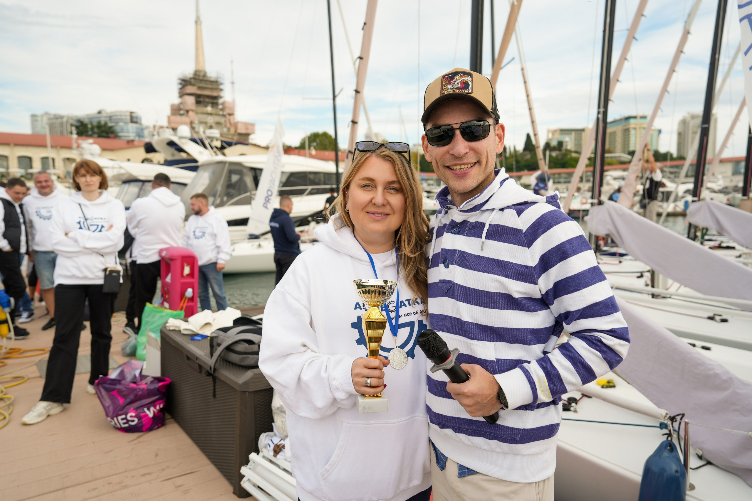 Яхтенная регата для компании Агрегатка. Репортажный фотограф в Красной Поляне и Сочи Павлюченко Екатерина