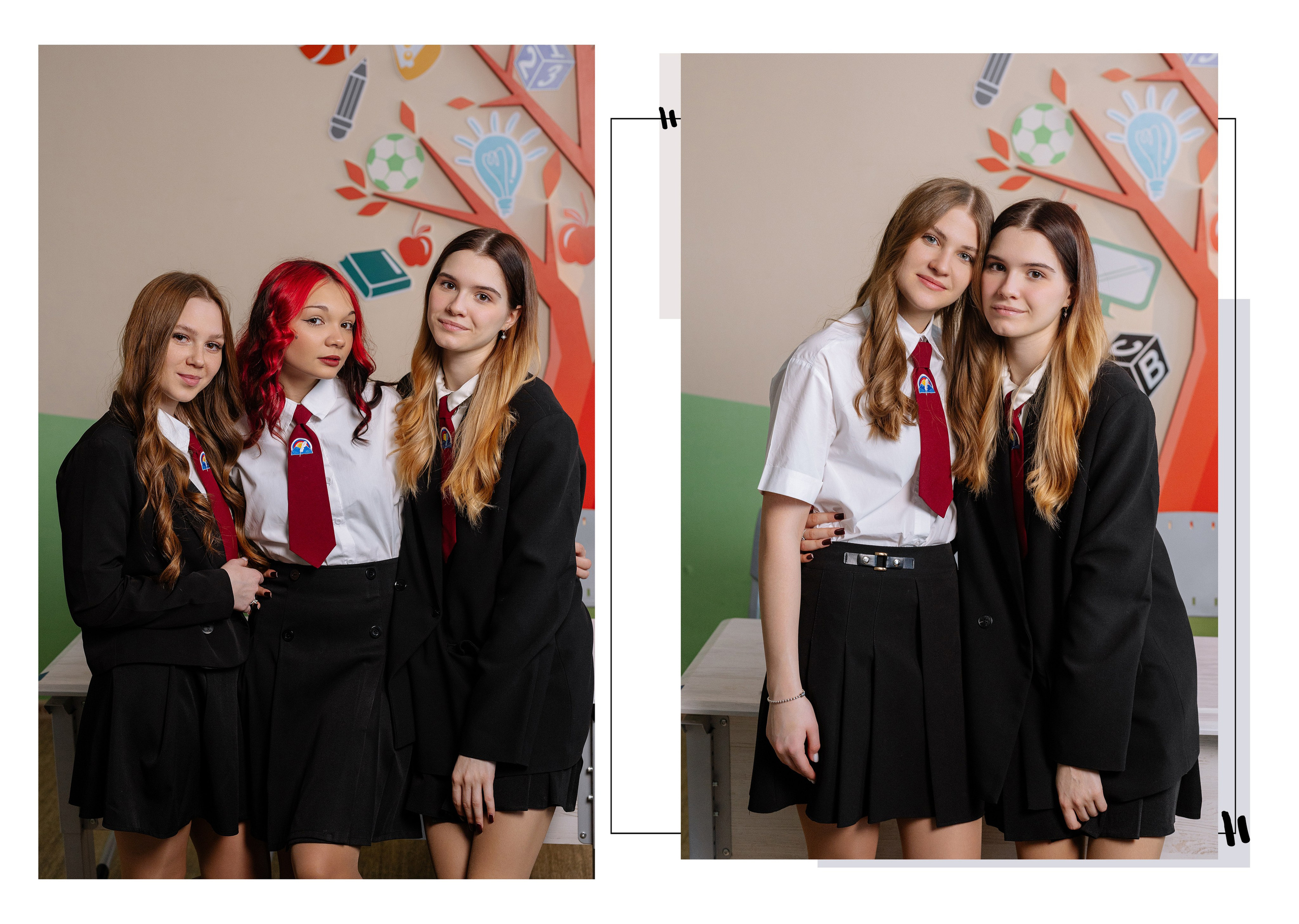 Альбом на 10 разворотов для 11 класса (3800) Комбинированный. Proklassnoephoto