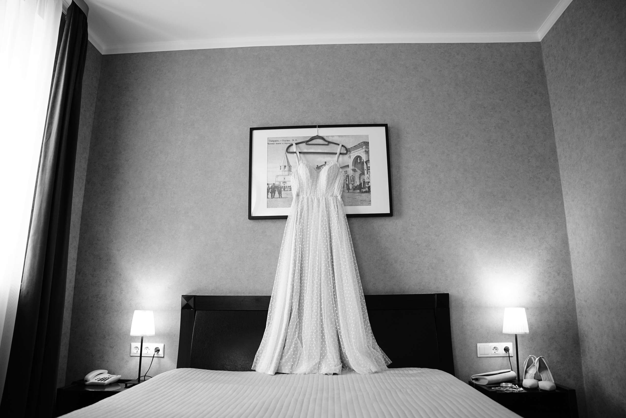 Антон и Маргарита чб. Свадебный фотограф в Самаре Анна Ковалева