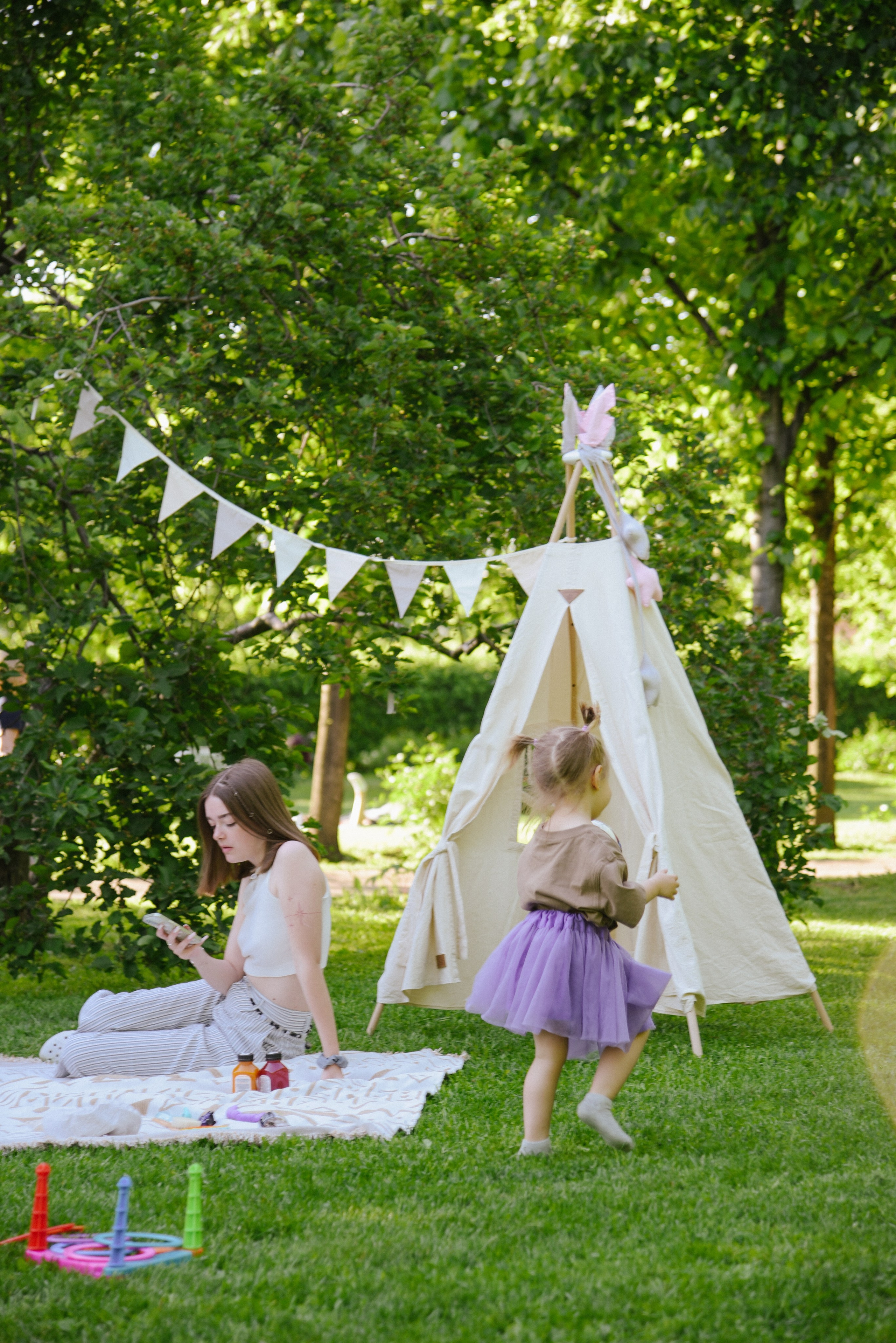 Мамский пикник. Фотограф Лола Волна, город Москва