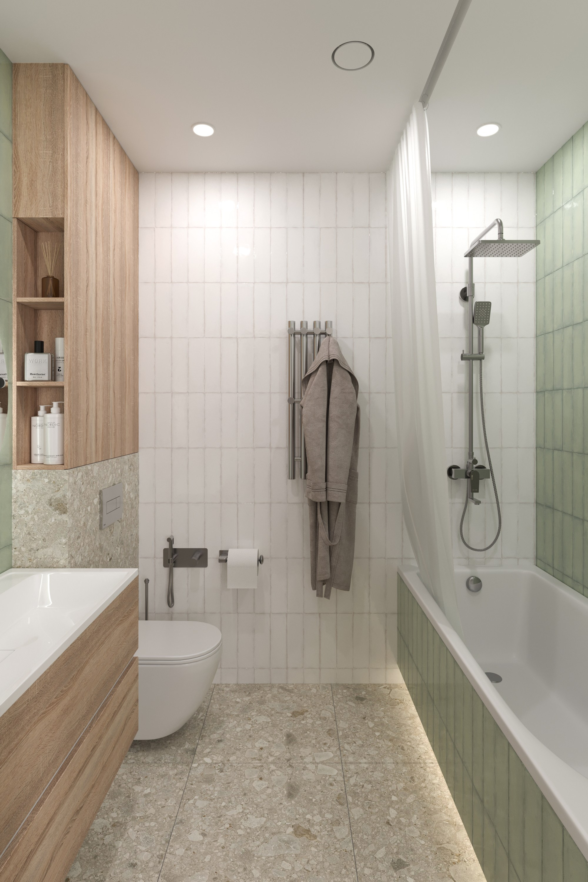 ЖК Шкиперский 19. Лагом стайл в мегаполисе. Проект в реализации. Дизайн-студия интерьеров Юлии Ивановой