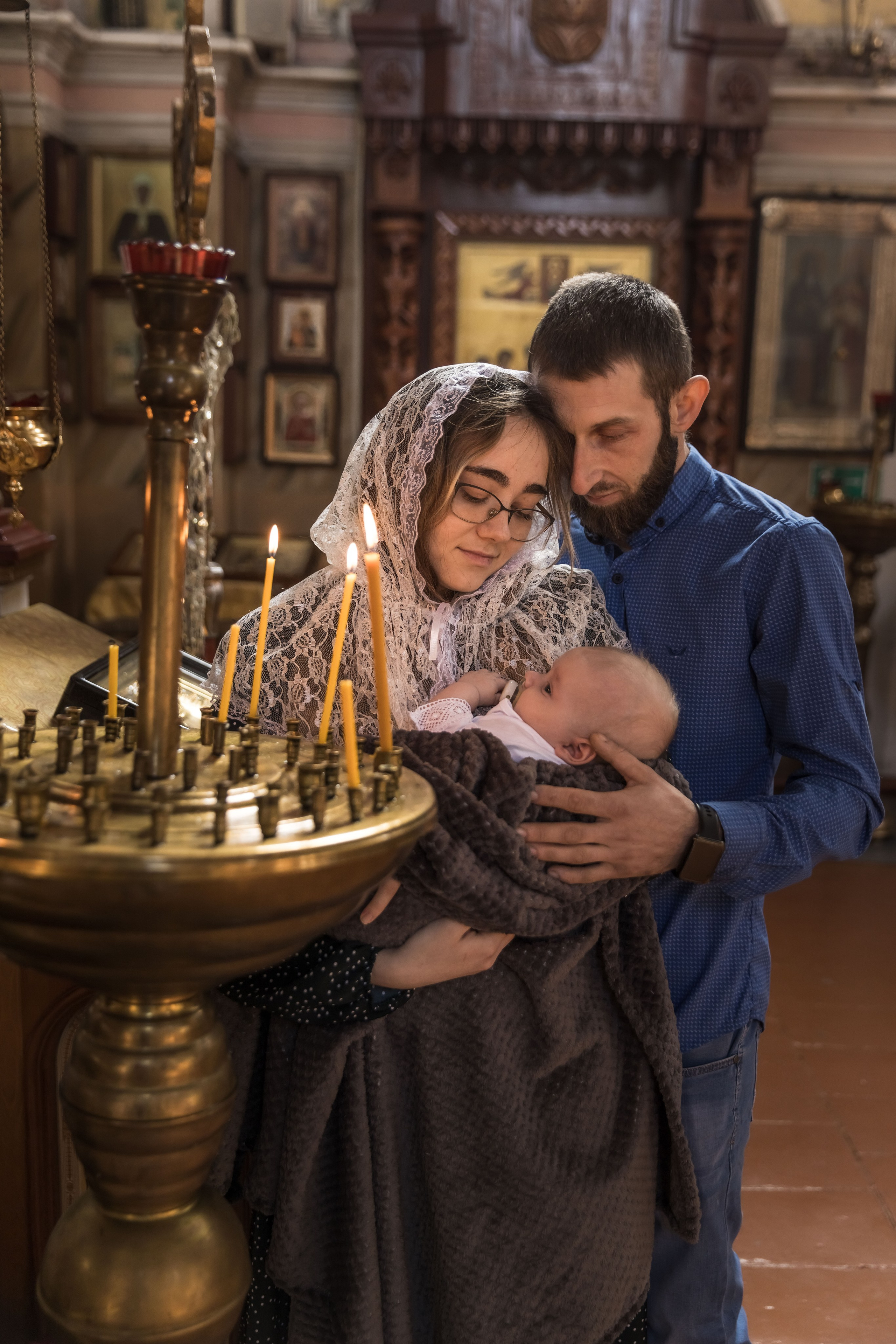 Крещение Тимофея. Свадебный, семейный и детский фотограф в Алексеевке Анастасия Ковальчу