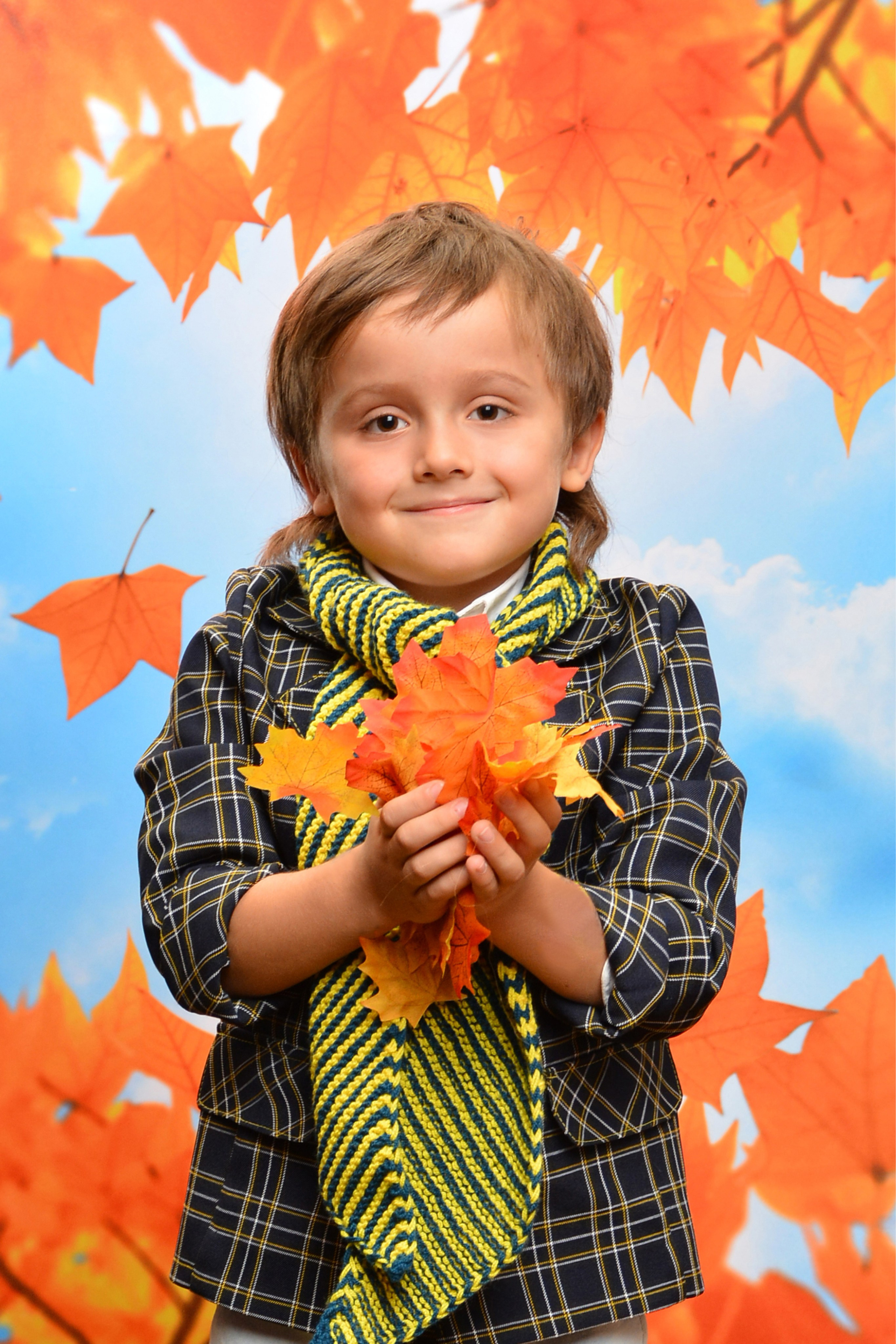 Яркая Осень. Студия детской фотографии «СОЛНЫШКО»