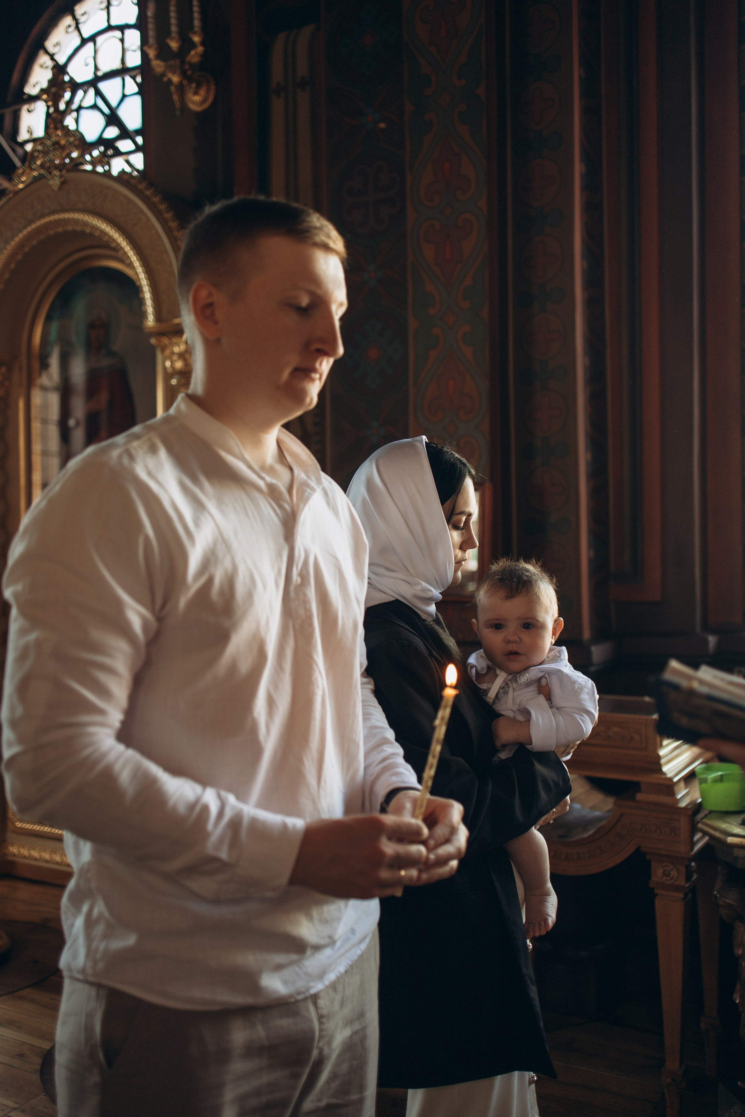 Крещение. Самый теплый фотограф в Краснодаре Рябоконь Ксения