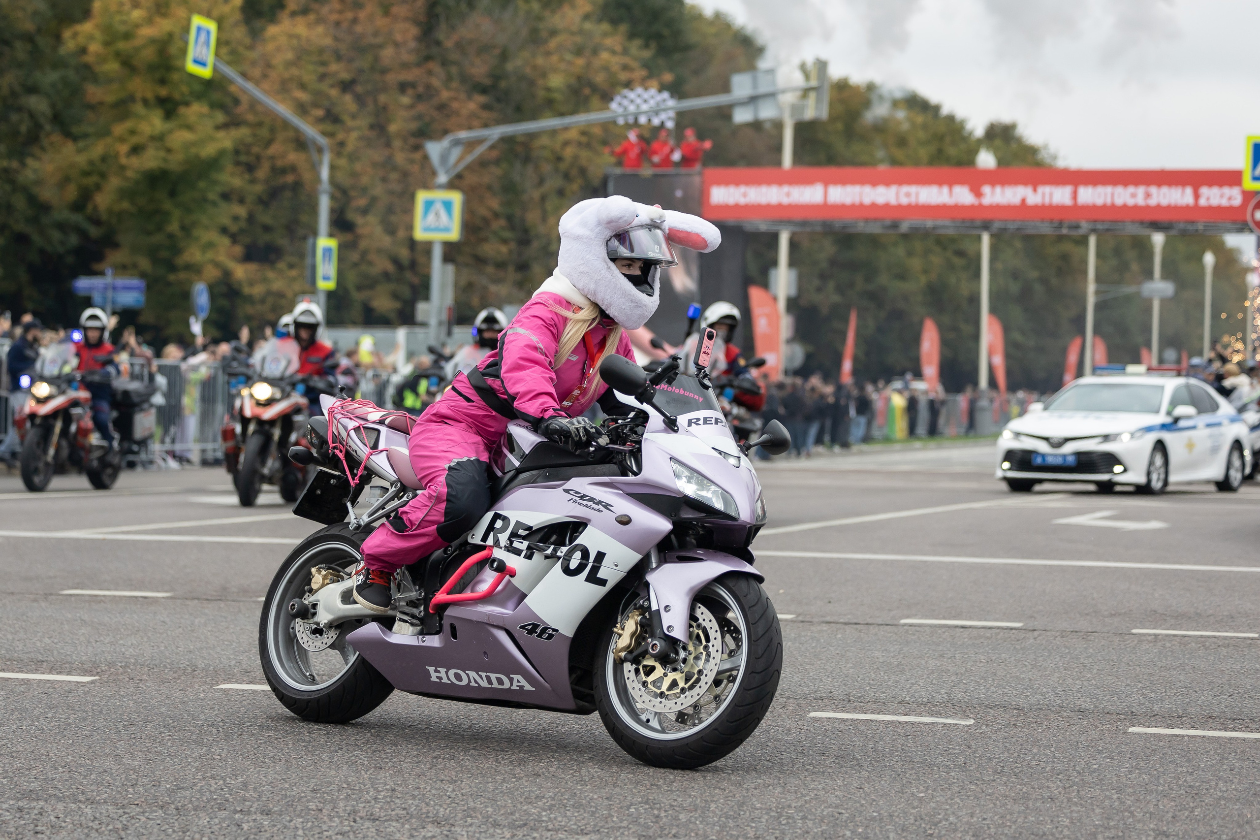 13-й Московский Мотофестиваль. Фотограф Владимир Охрименко