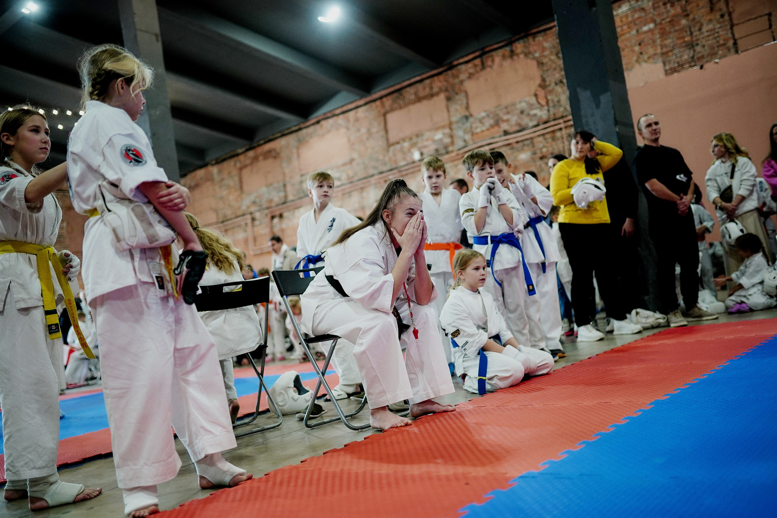 Репортаж детских соревнований киокушин каратэ. Репортажный фотограф Ирина Курманаева